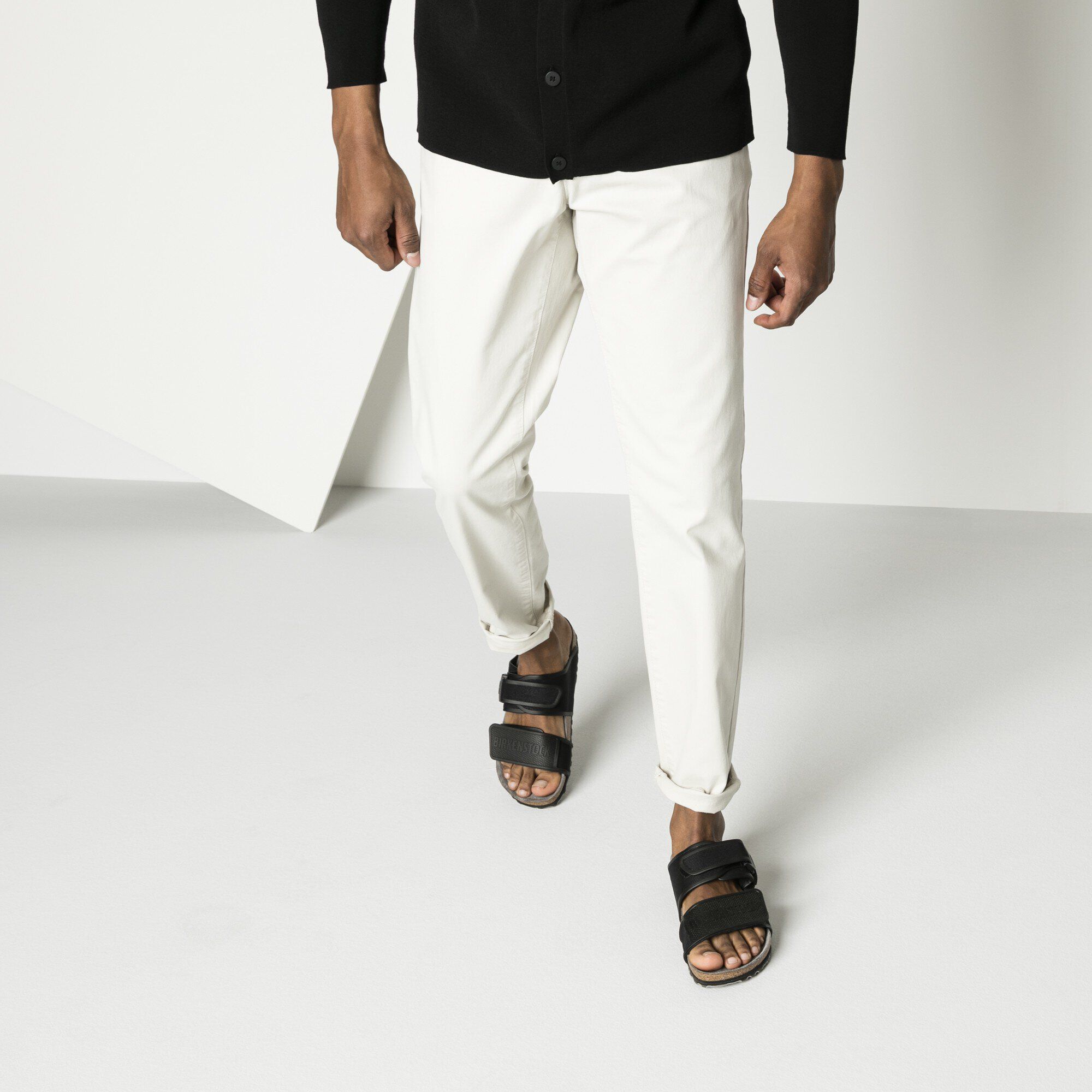   Close-up with a male model
