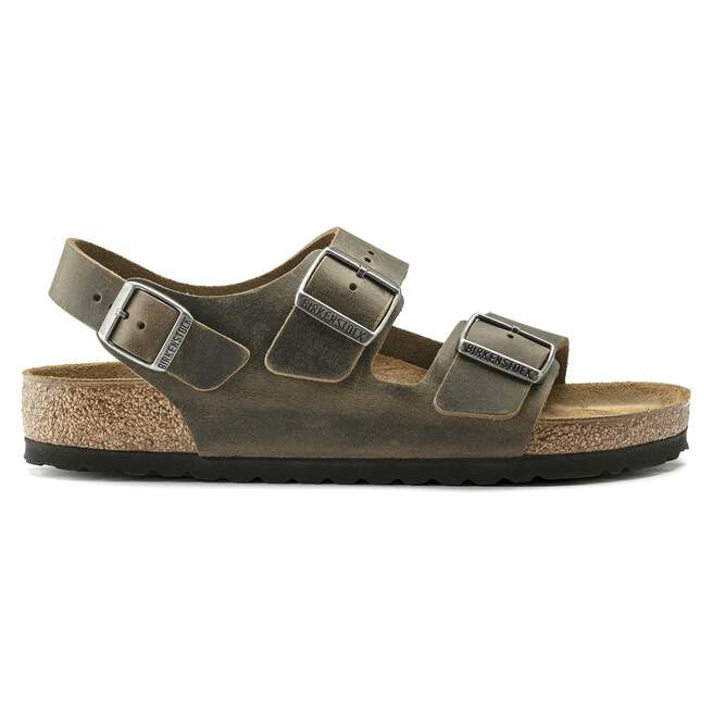 Milano Cuir huilé Kaki défraîchi image numéro 3