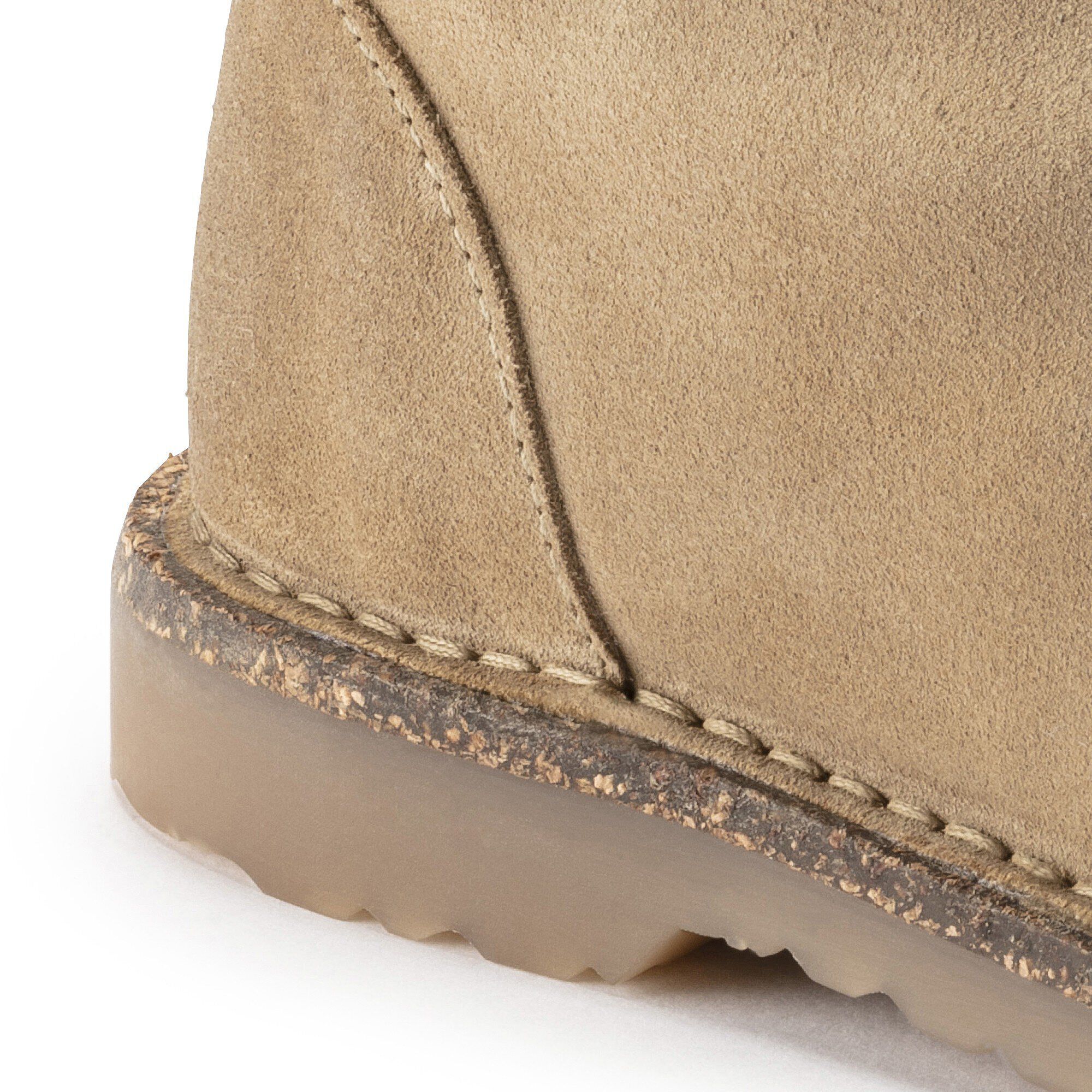 Melrose Shearling Suede Leather