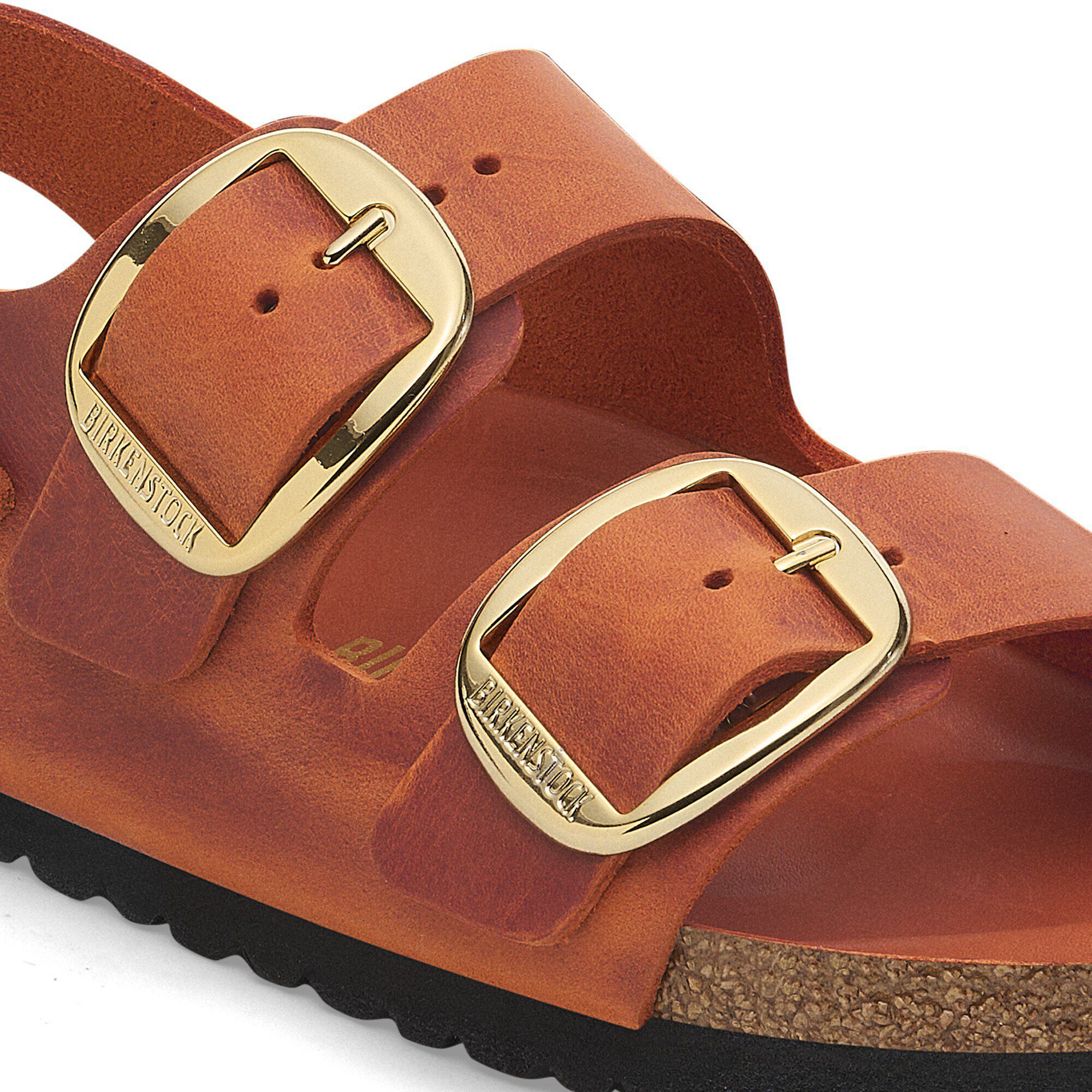 Milano Big Buckle Oiled Leather