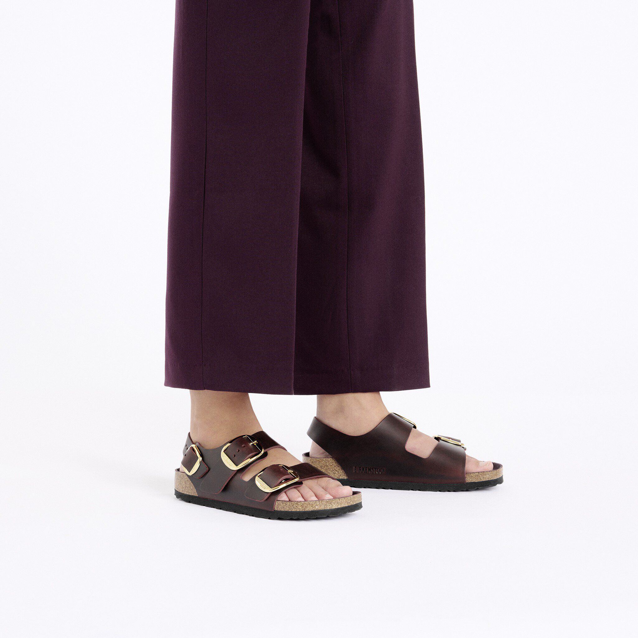 Milano Big Buckle Natural Leather Oiled