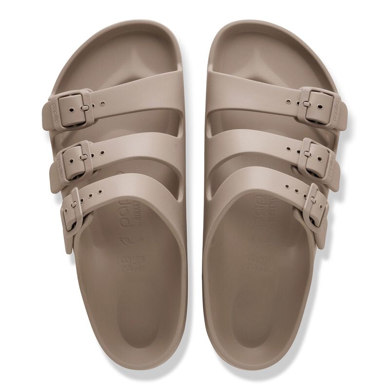 BIRKENSTOCK Florida Flex Platform EVA Gray Taupe Classic Fit detail