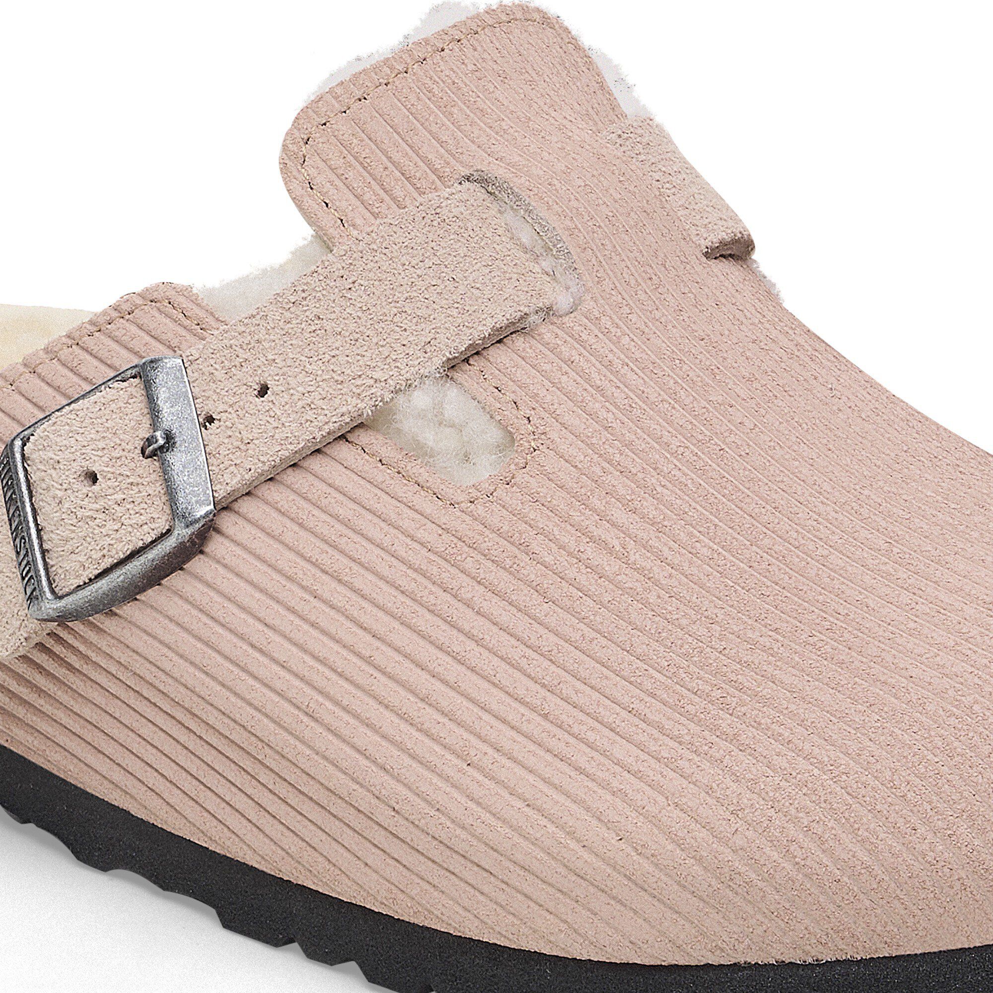 Boston VL Corduroy Teddy Shearling Suede Leather/Fur