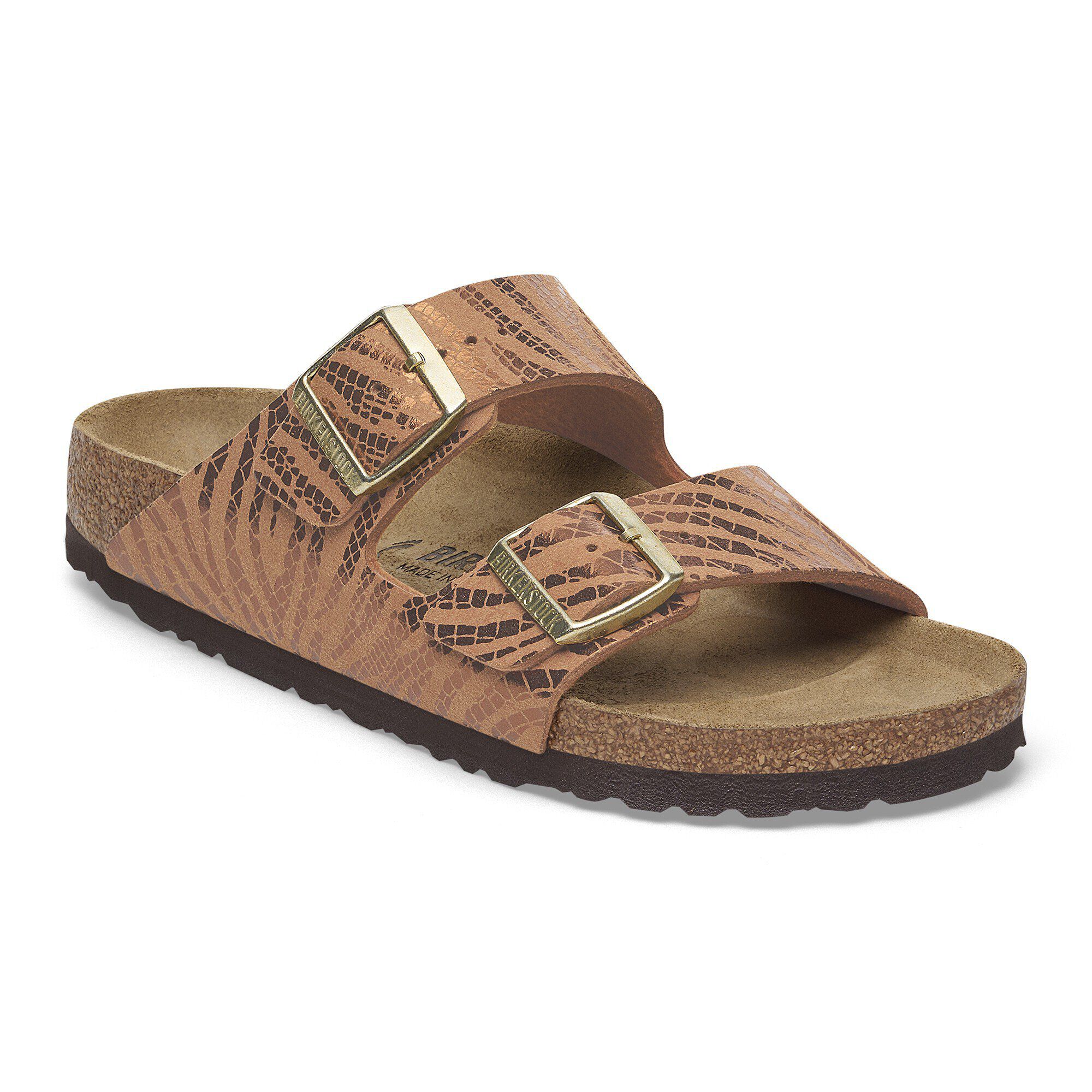 Arizona Synthetics in Color Pecan | BIRKENSTOCK US