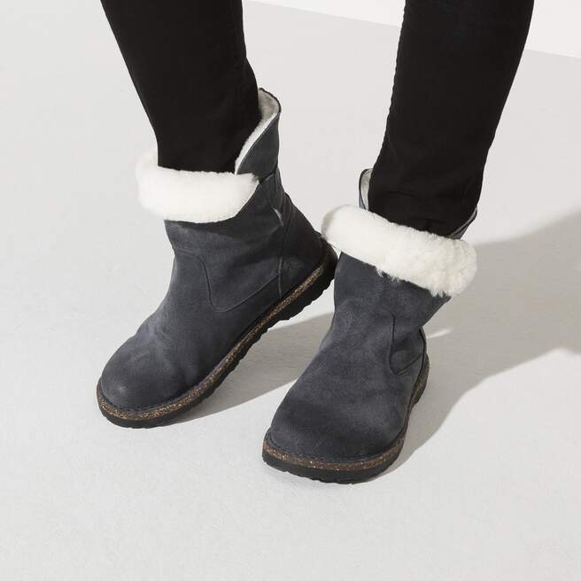 Uppsala Shearling Suède Graphite image numéro 5