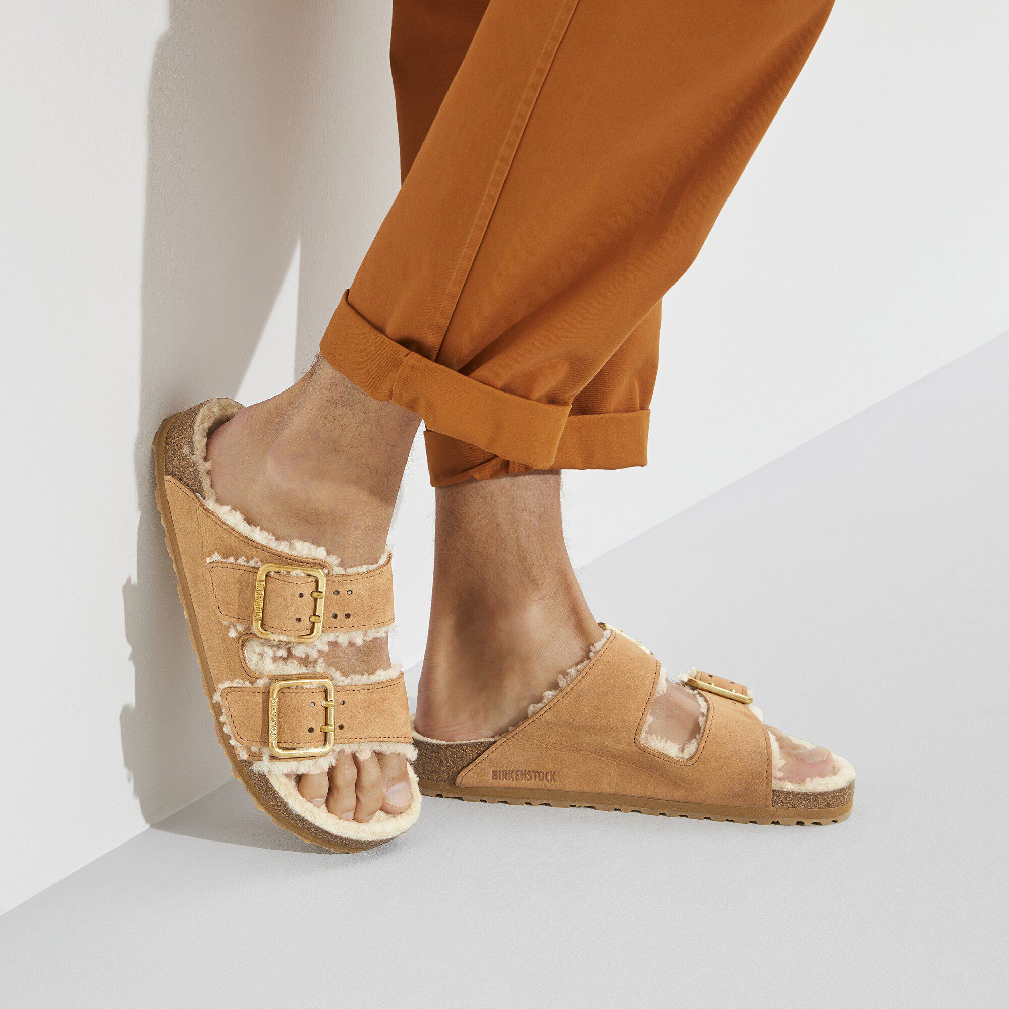 Arizona Bold Shearling Nubuck Leather