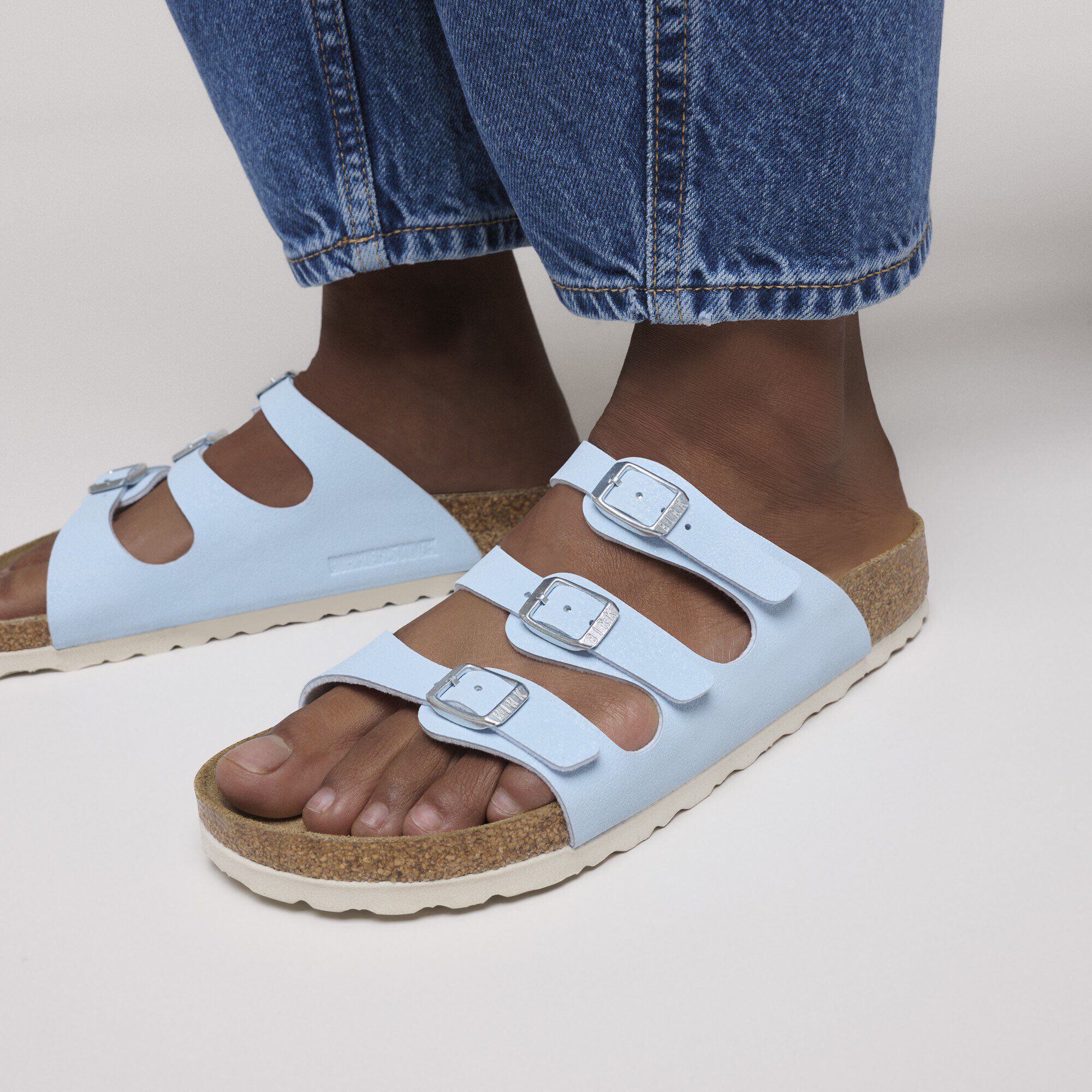 Florida Birkibuc in Color Finished Sky | BIRKENSTOCK US