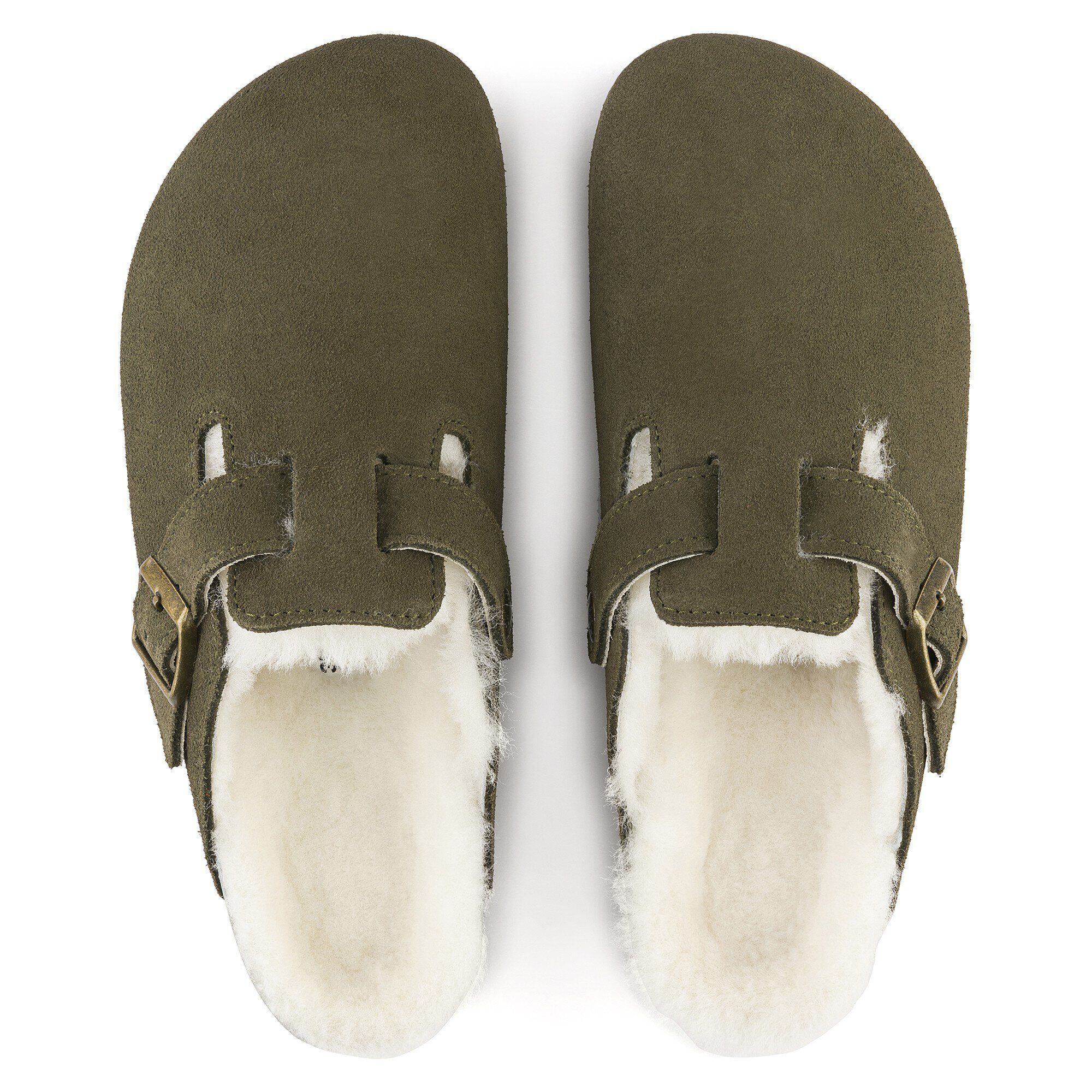 Boston Shearling Suede Leather