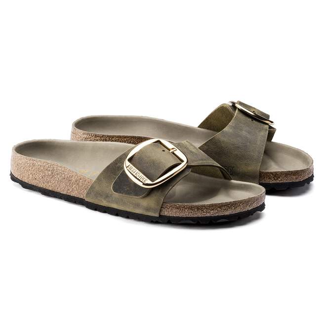 Madrid Big Buckle Oiled Leather