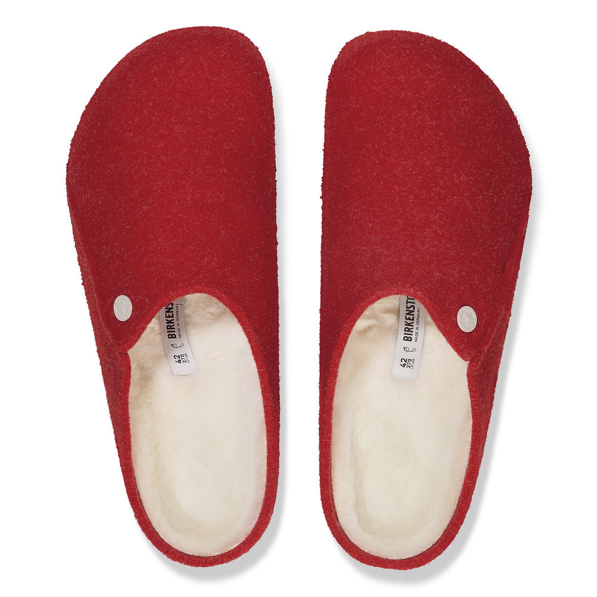 Zermatt Shearling Wool Felt in Color Active Red | BIRKENSTOCK US Zermatt Shearling Wool Felt in Color Active Red | BIRKENSTOCK US