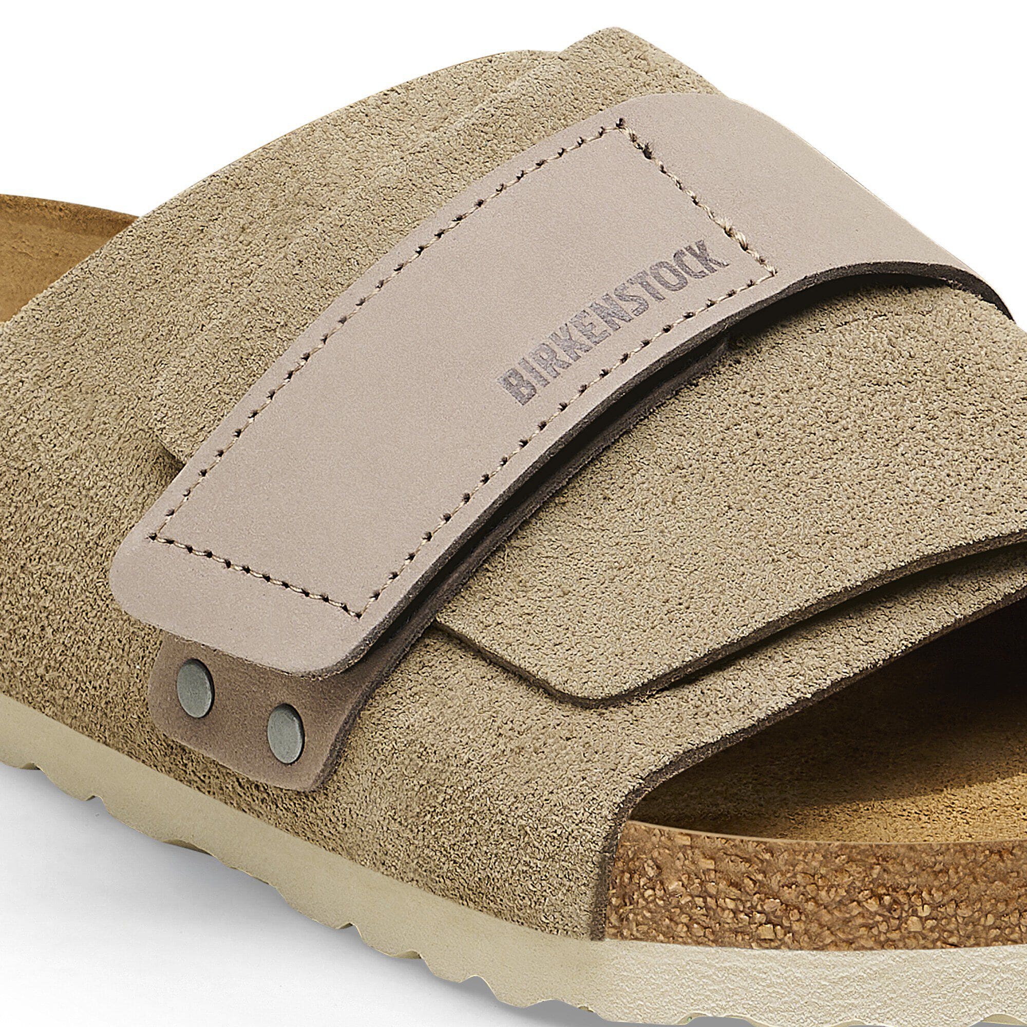 靴 BIRKENSTOCK Kyoto LENB/LEVE TAUPE Kyoto Nubuck-Suede Leather in Color Taupe | BIRKENSTOCK US