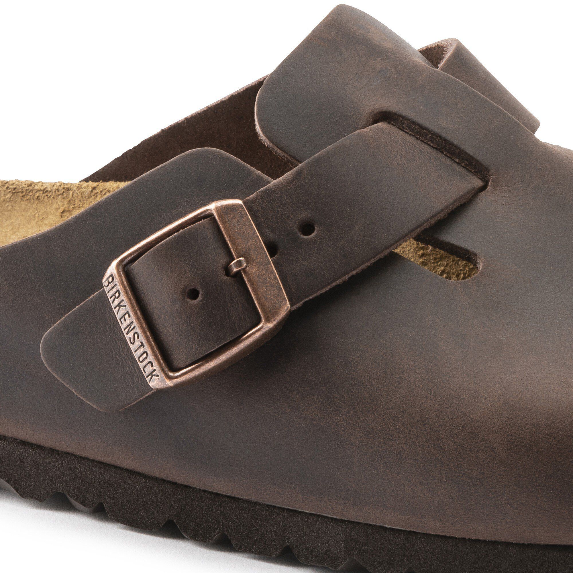 Boston Oiled Leather in Color Habana | BIRKENSTOCK US