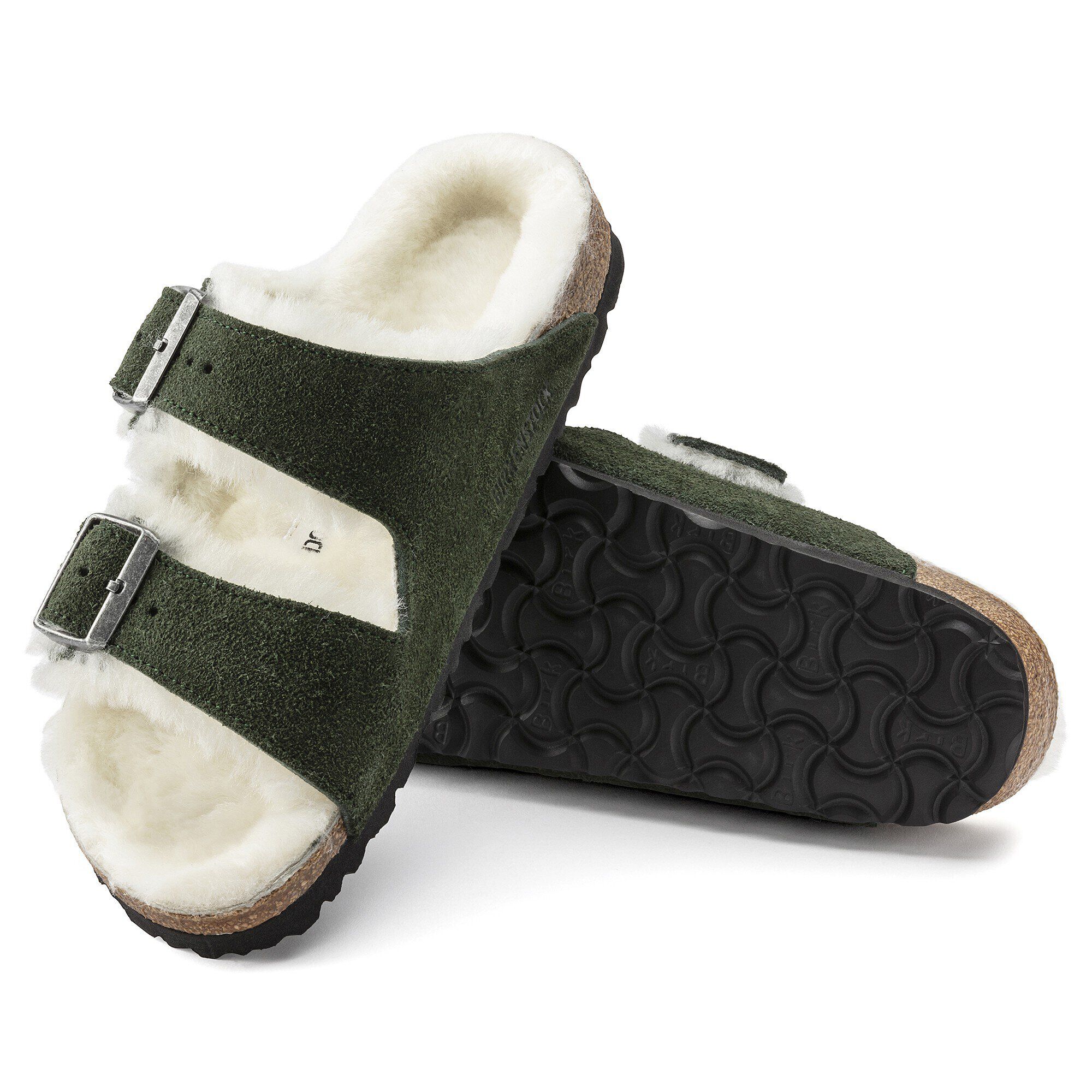 Arizona Shearling Suede Leather