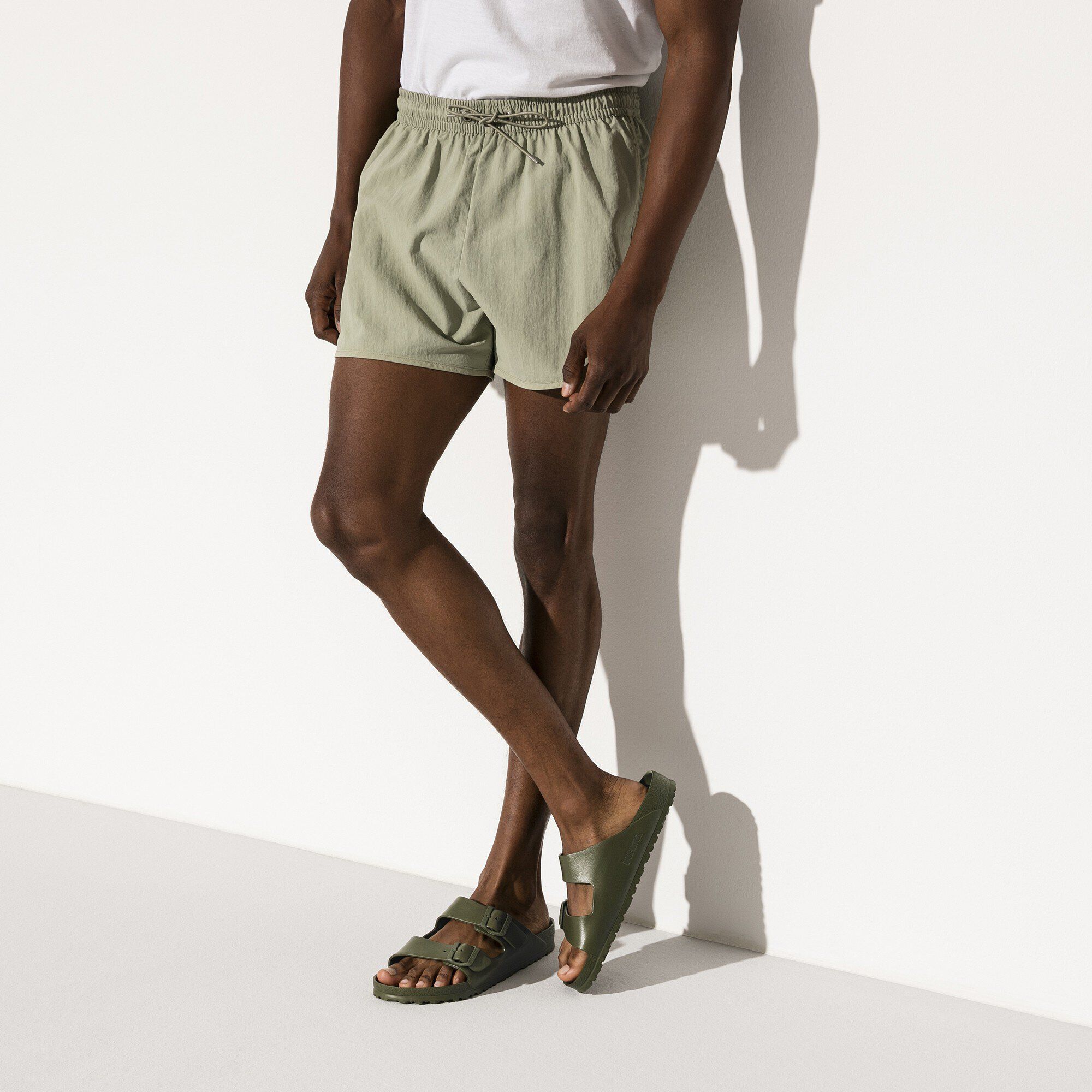   Close-up with a male model