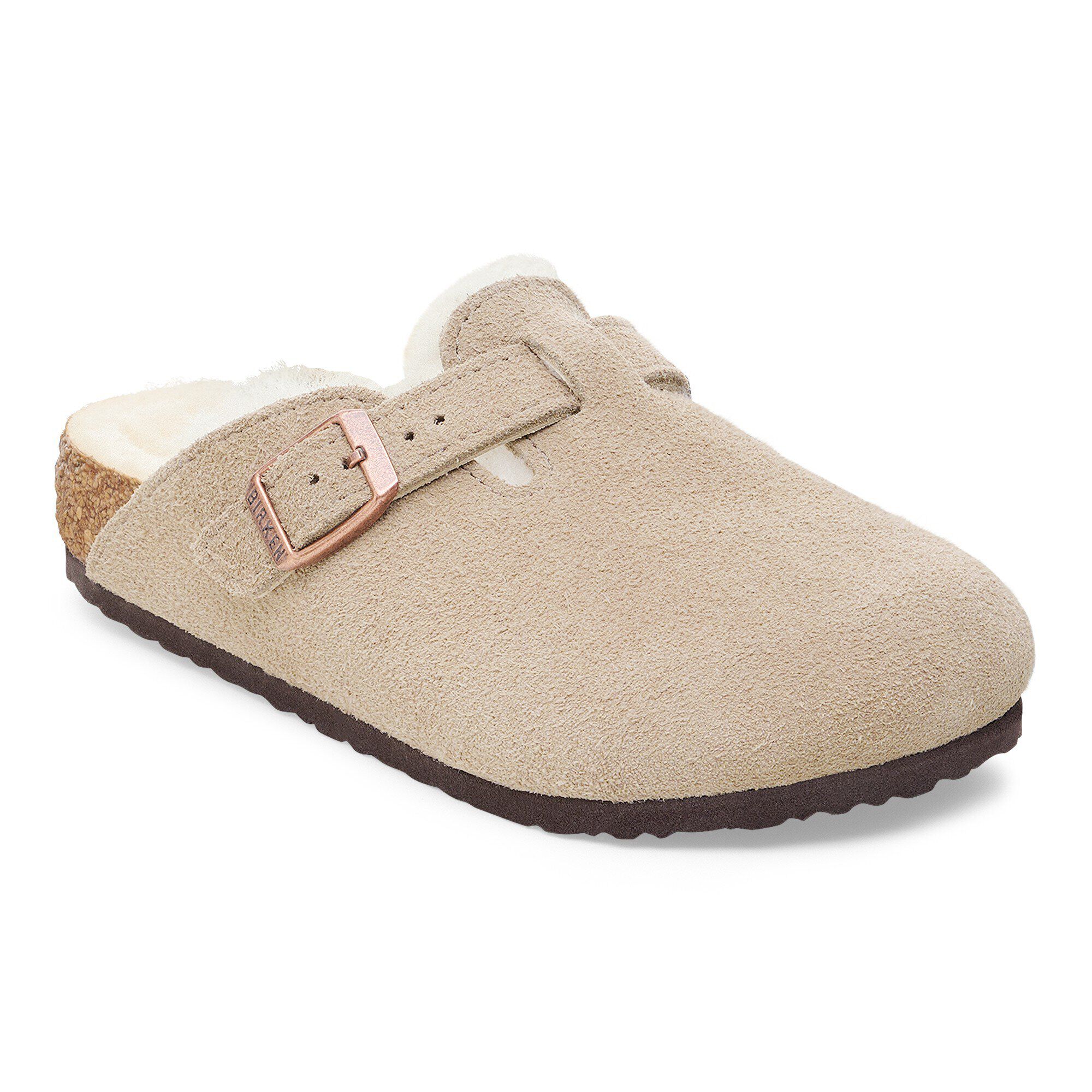 Boston Shearling Kids Suede Leather-Shearling