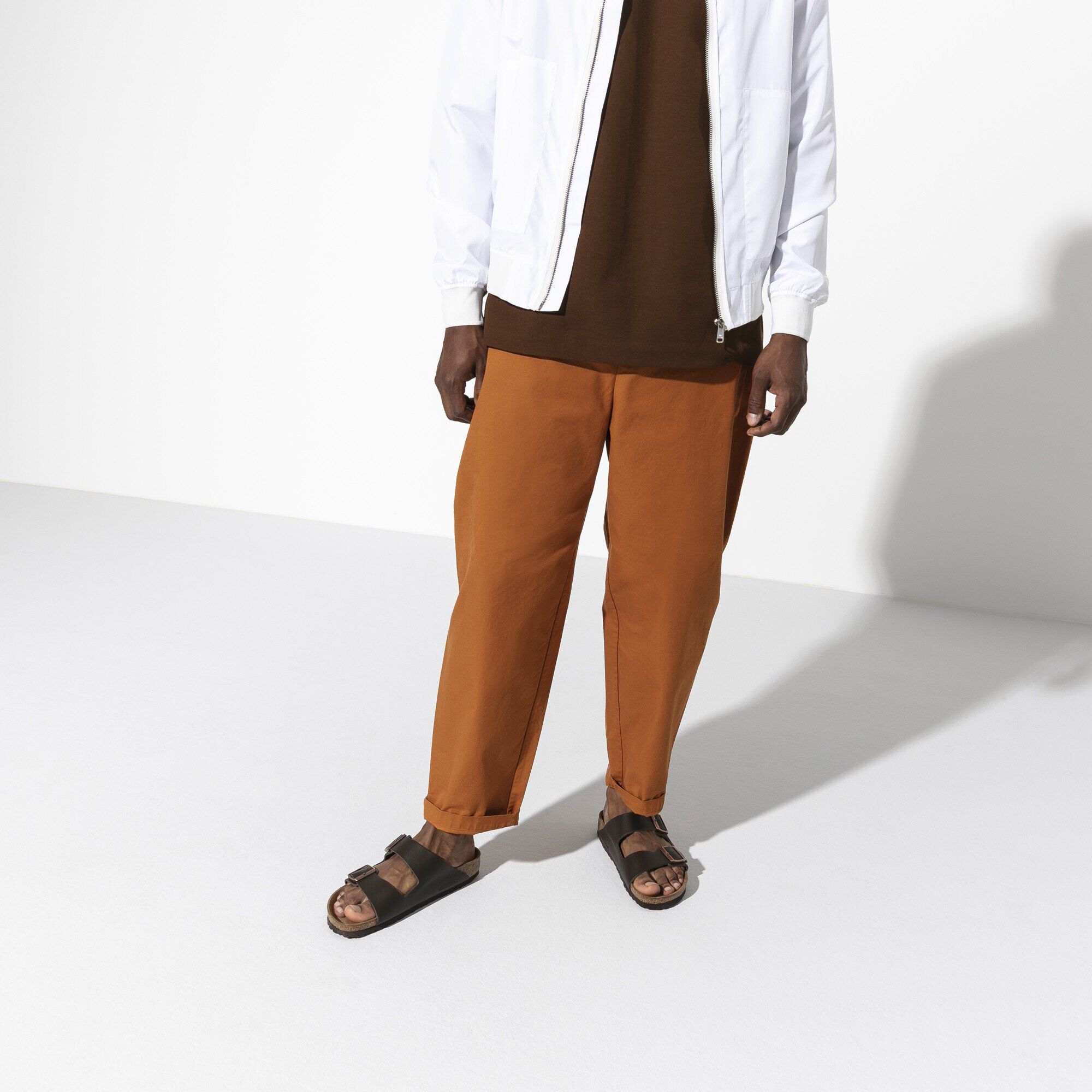   Close-up with a male model