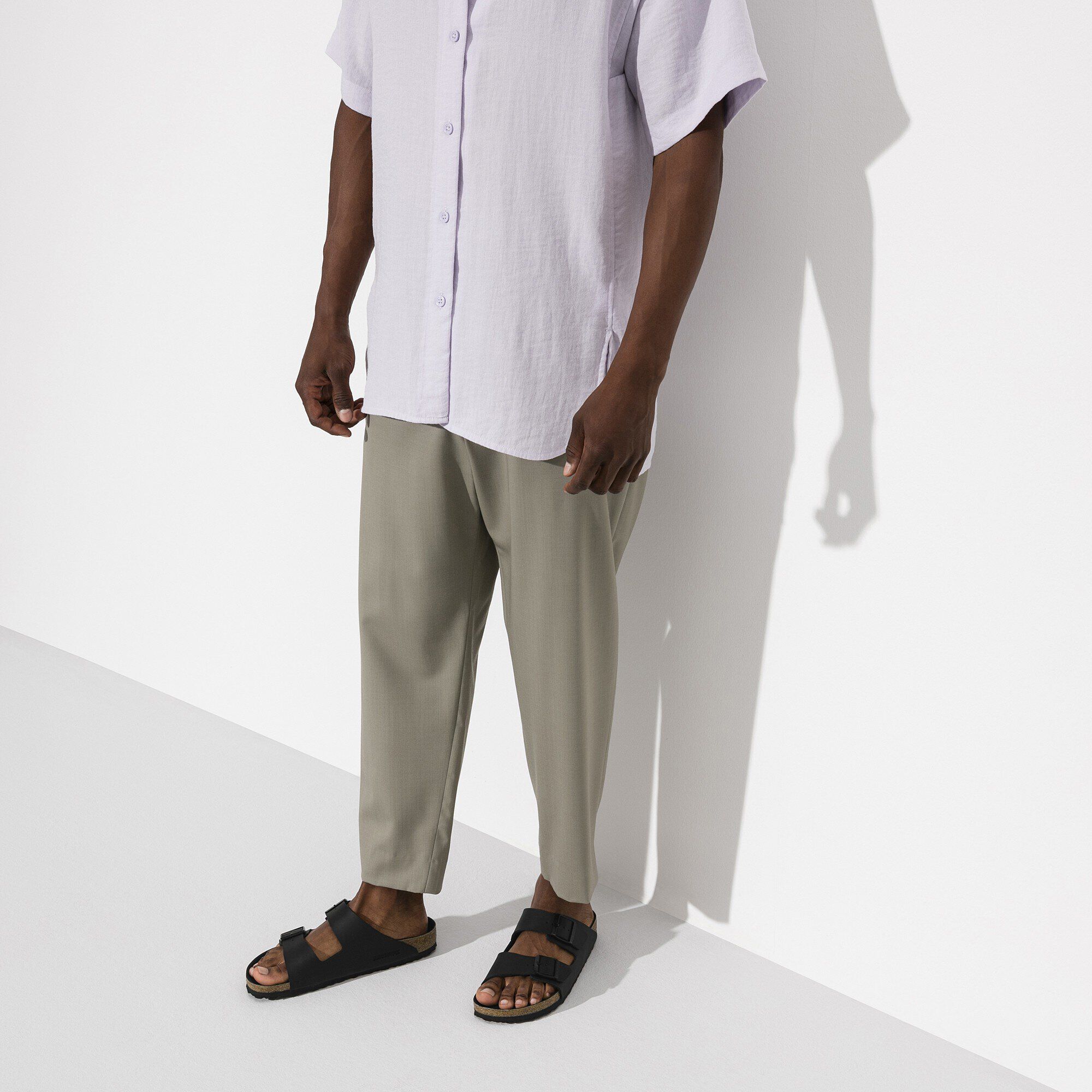   Close-up with a male model