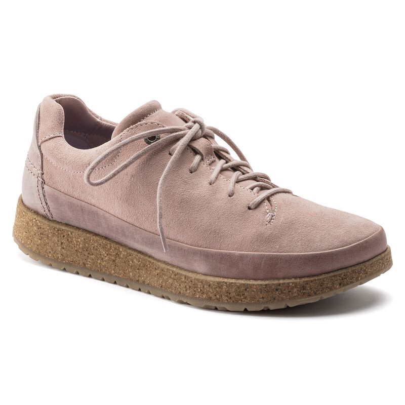 BIRKENSTOCK Honnef Low Suede Leather Black Trail Easy detail