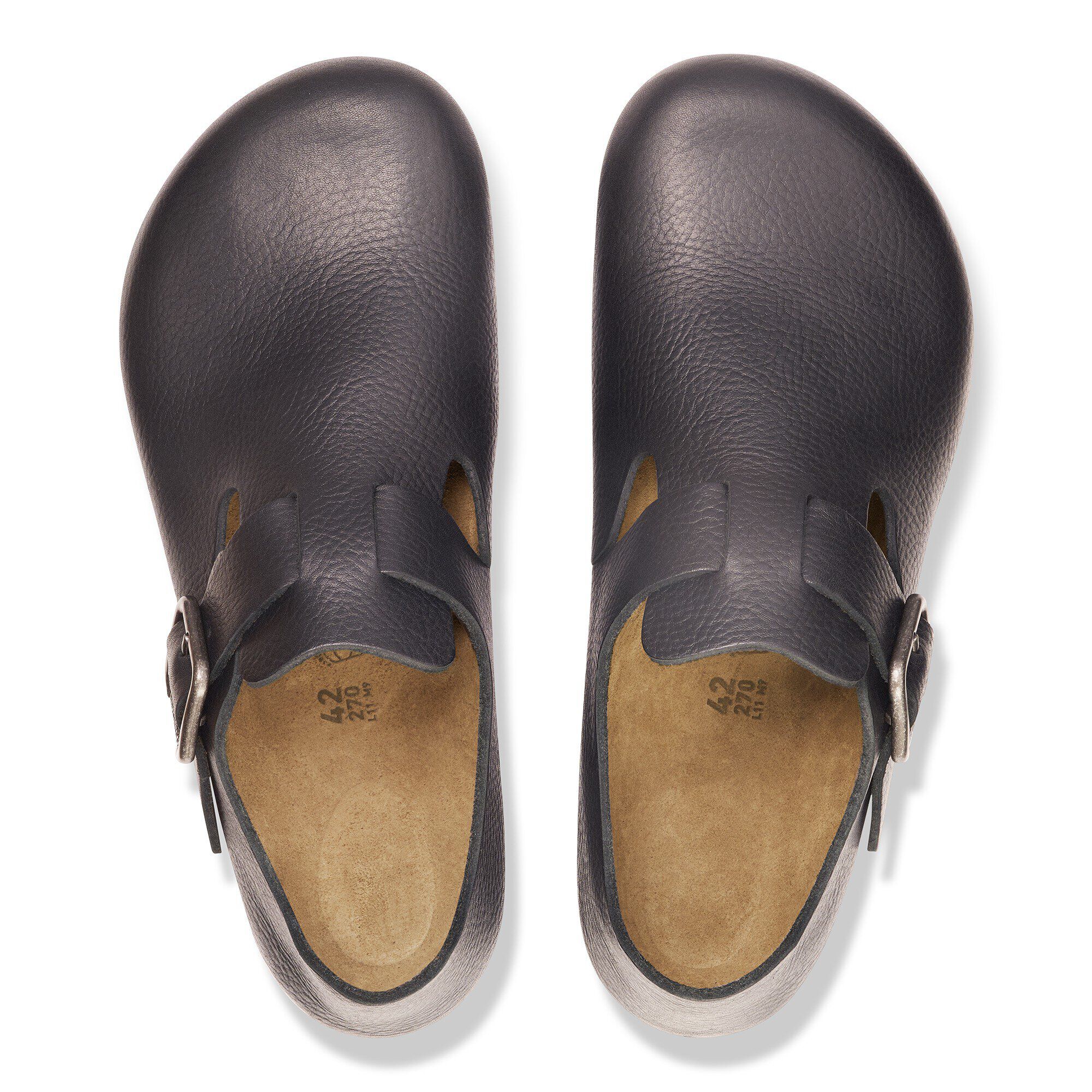 London Wire Buckle Cuir naturel