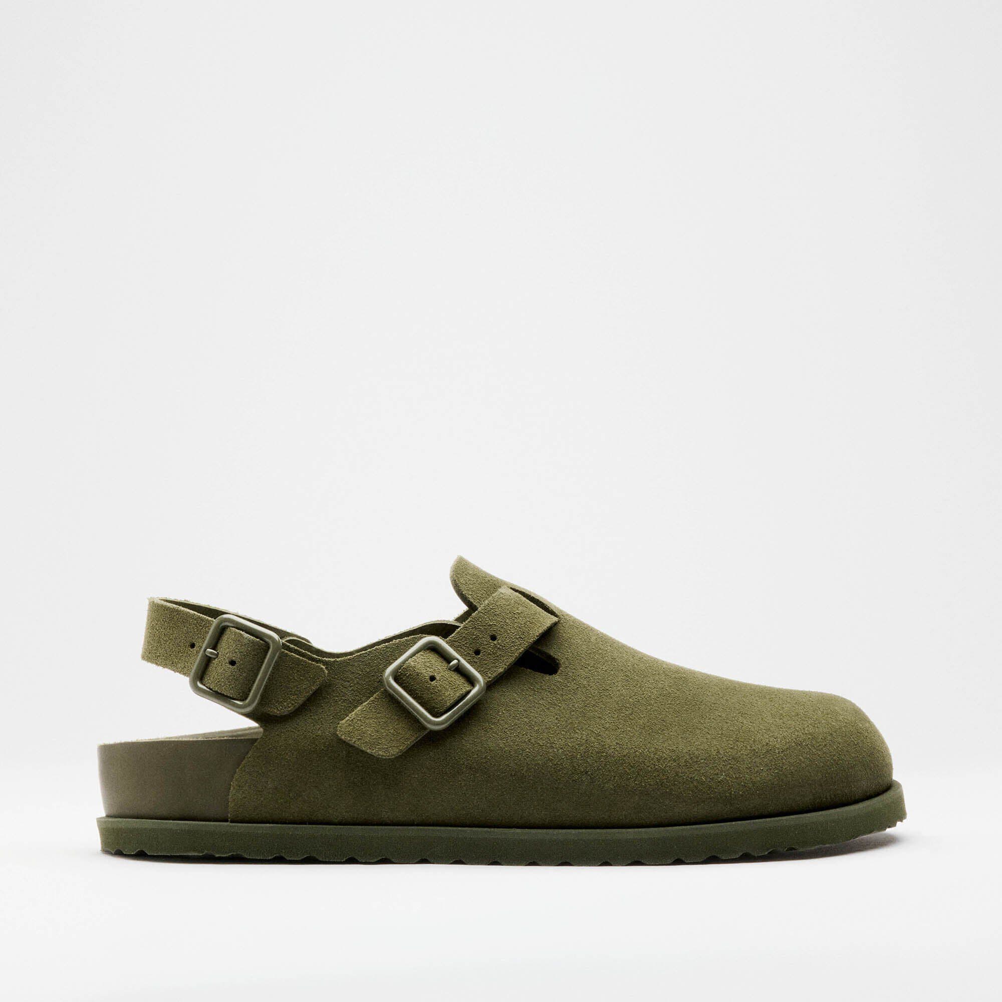 1774 IV Tokio Suede Leather in Color Moss Green | BIRKENSTOCK US