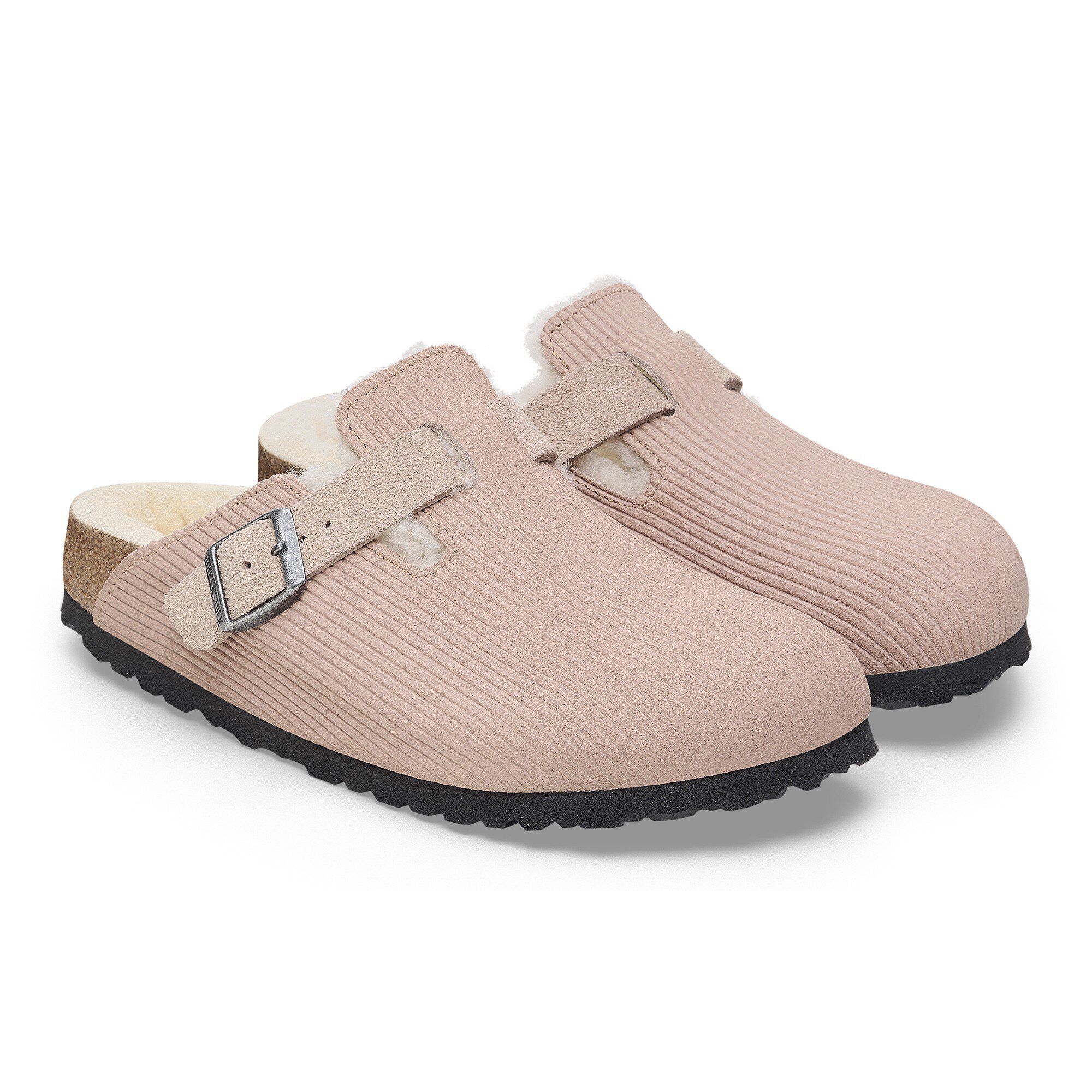 Boston VL Corduroy Teddy Shearling Suede Leather/Fur