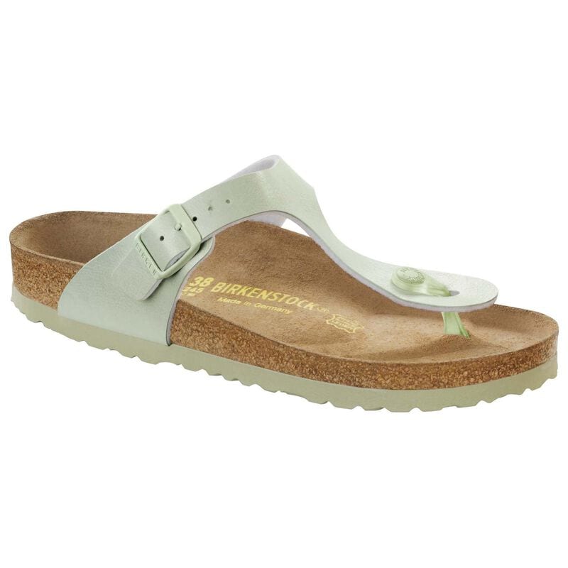 BIRKENSTOCK Gizeh Birko-Flor Graceful Taupe Daily Comfort detail