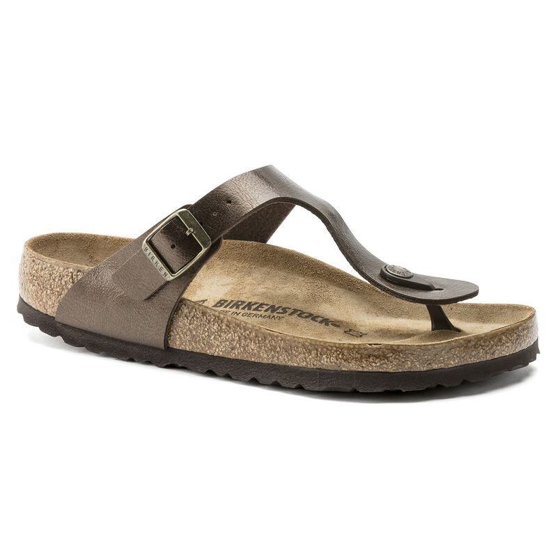 BIRKENSTOCK Gizeh Birko-Flor Graceful Taupe Daily Comfort detail