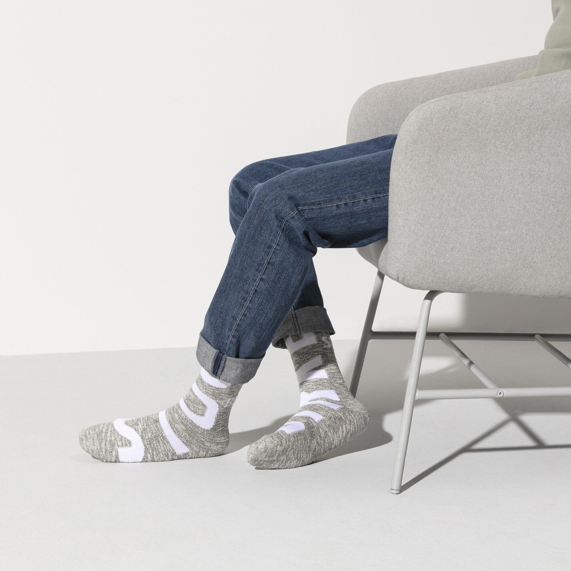 Slub Logo Cotton/Polyamide/Elastane