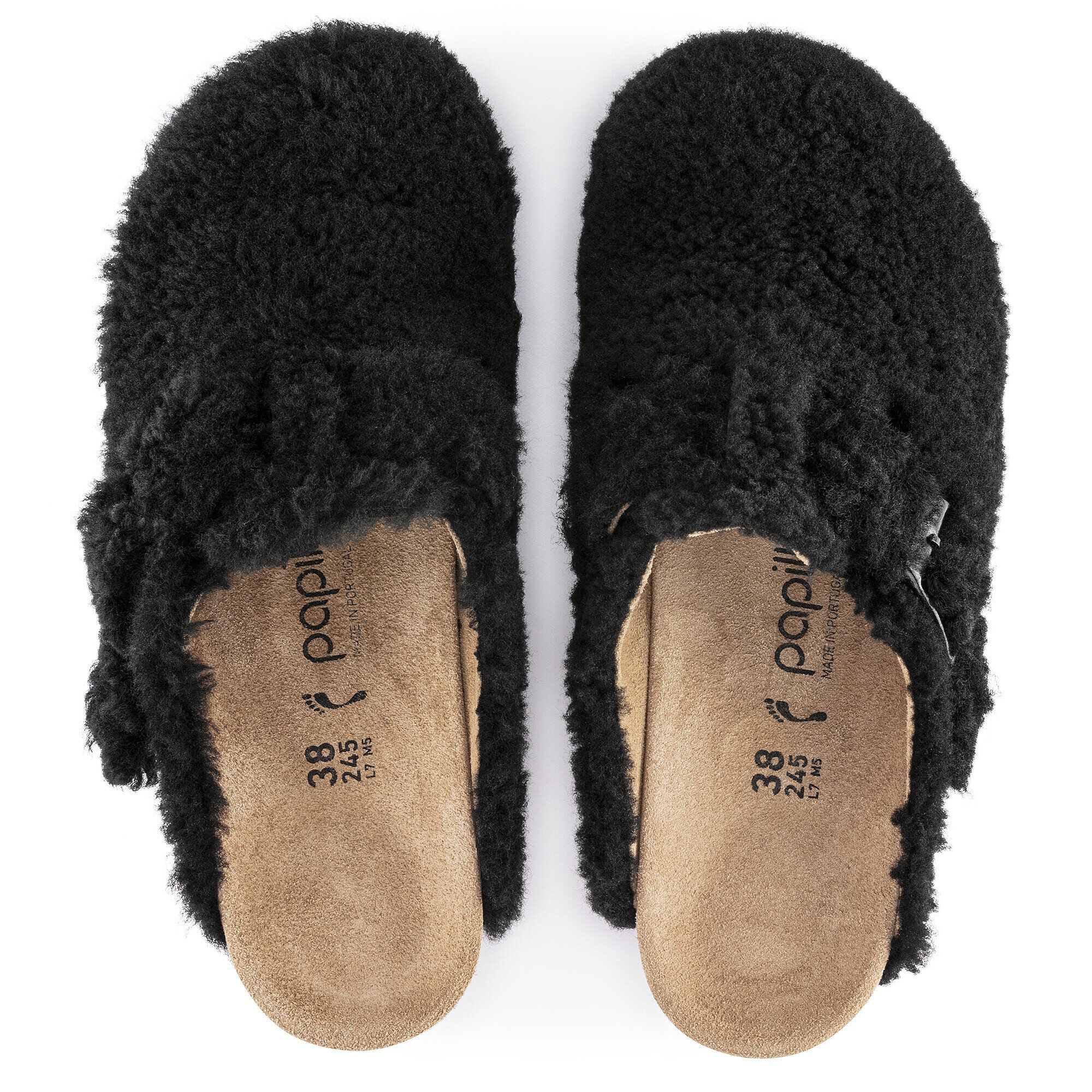 Fanny Teddy Shearling in Color Teddy Black | BIRKENSTOCK US