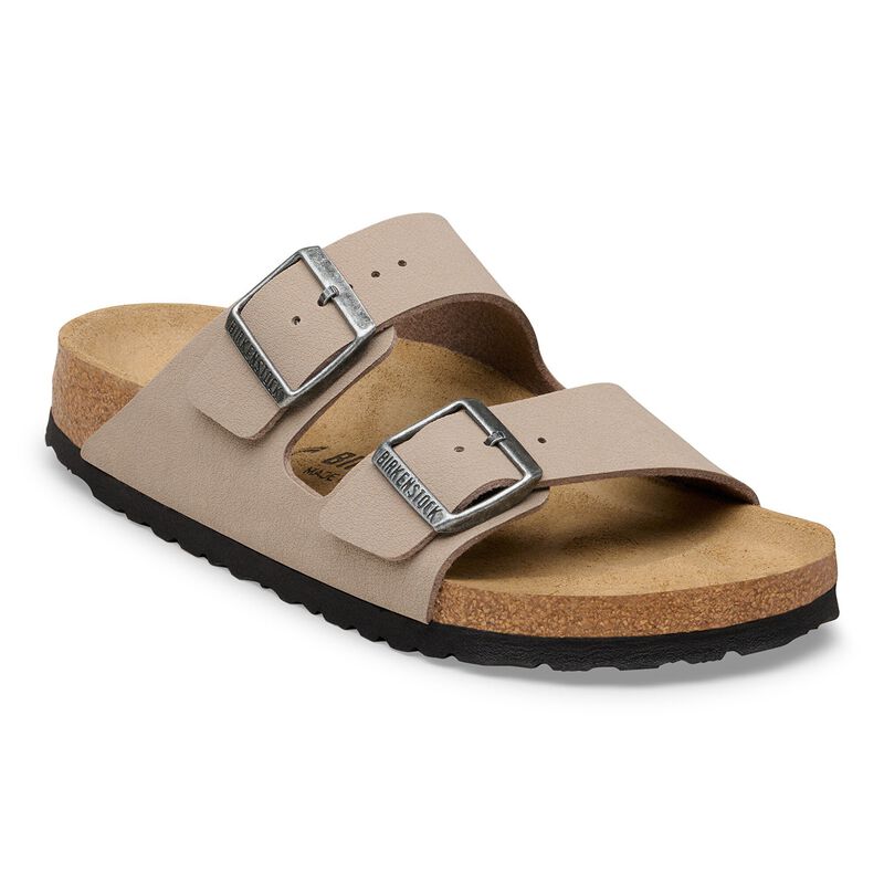 BIRKENSTOCK Arizona Birko-Flor Nubuck Mocha Walk Edit detail