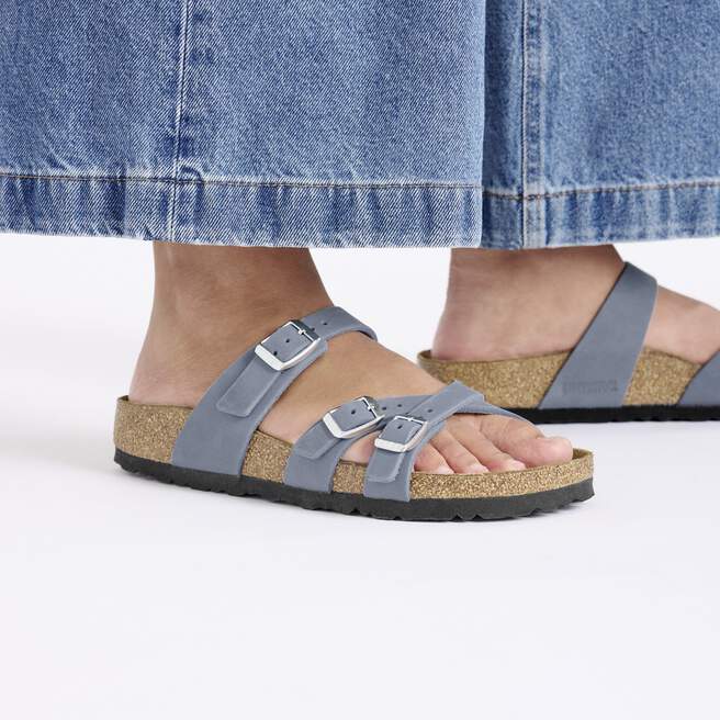 Franca Cuir huilé Bleu élémentaire image numéro 8