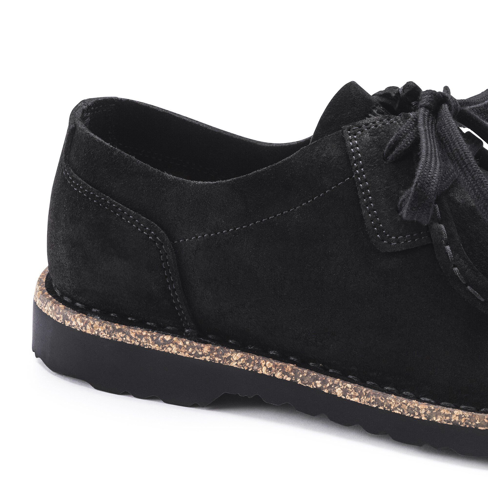 Pasadena III Suede Leather in Color Black | BIRKENSTOCK US