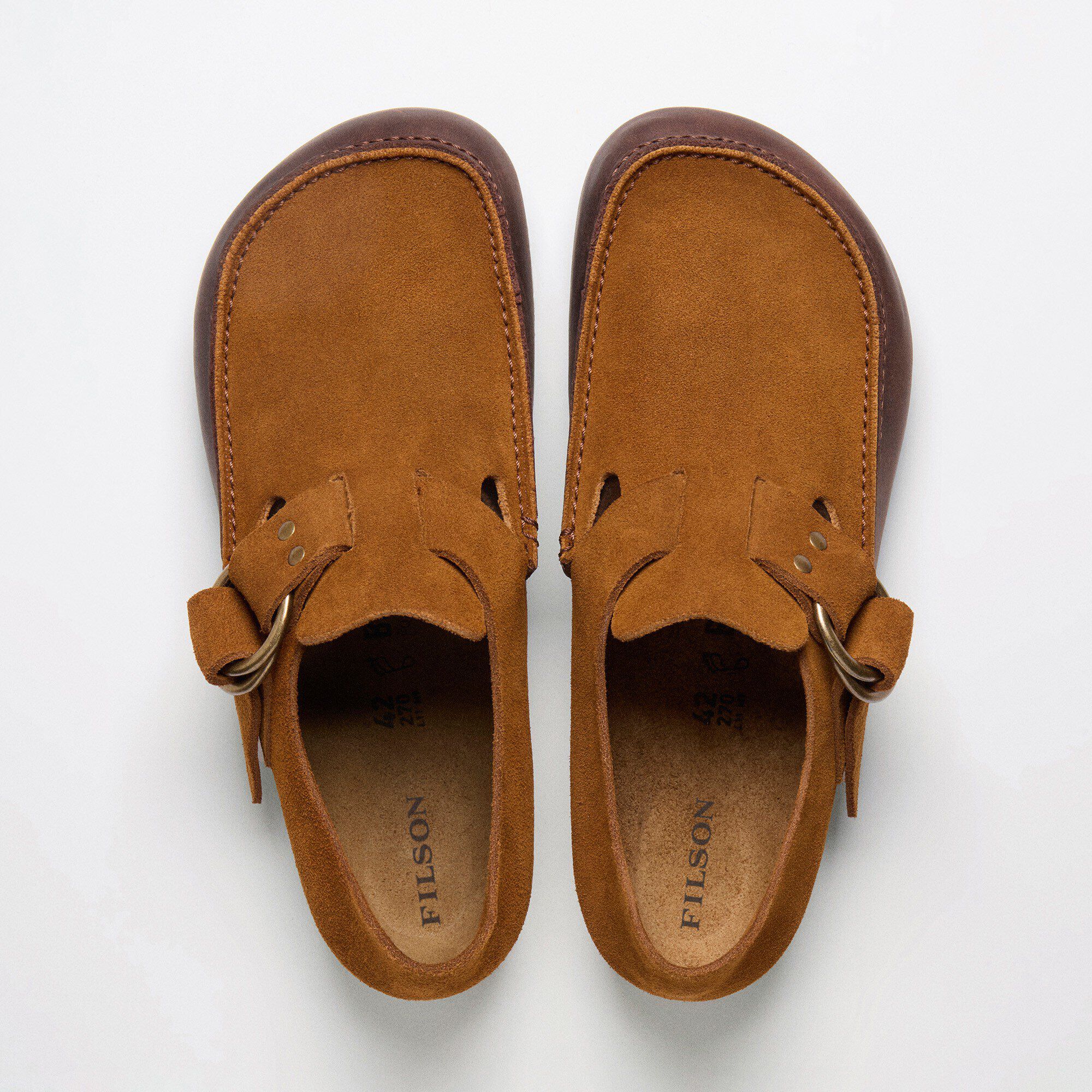 BIRKENSTOCK × FILSON Birkenstock & Filson Made Outstandingly Suave Leather Clogs