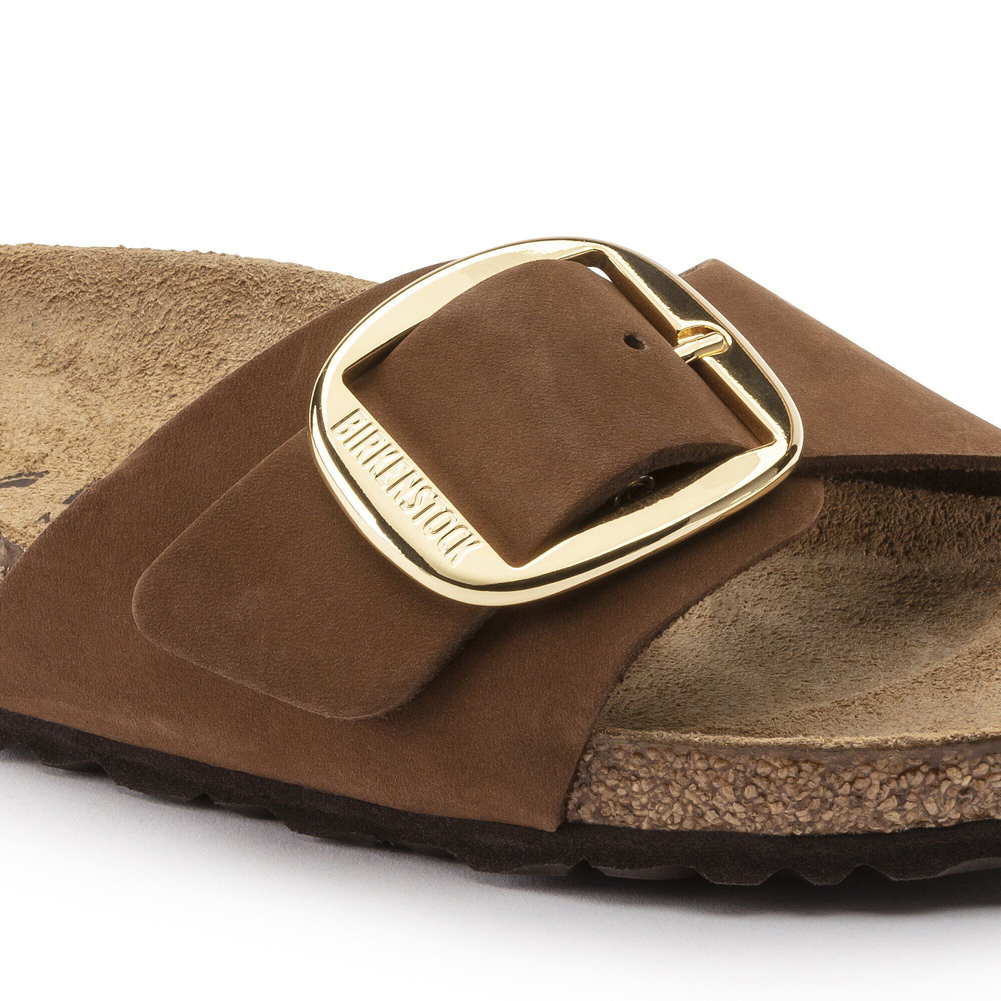 Madrid Big Buckle Cuir nubuck