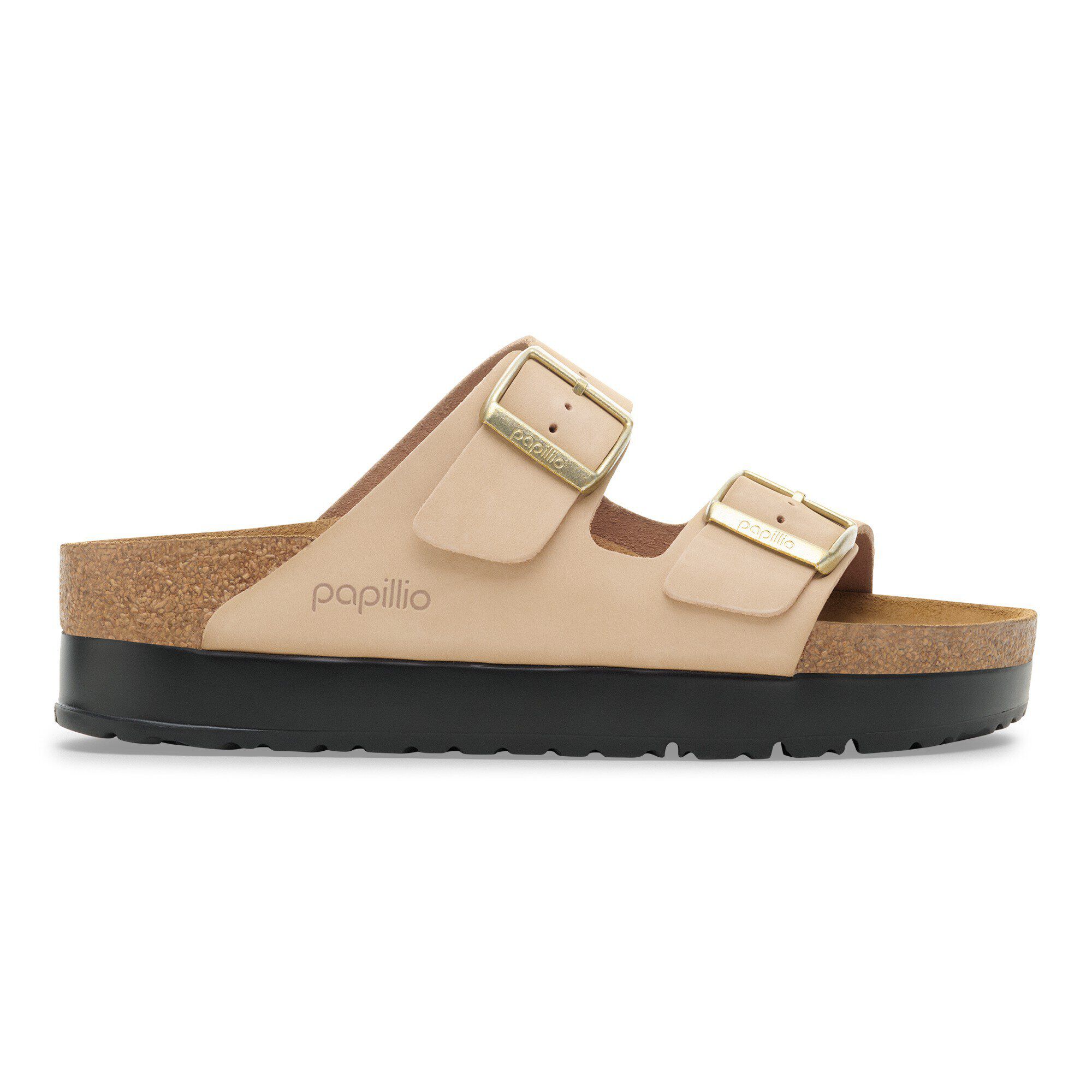 Arizona Flex Platform Cuir nubuck - a side view