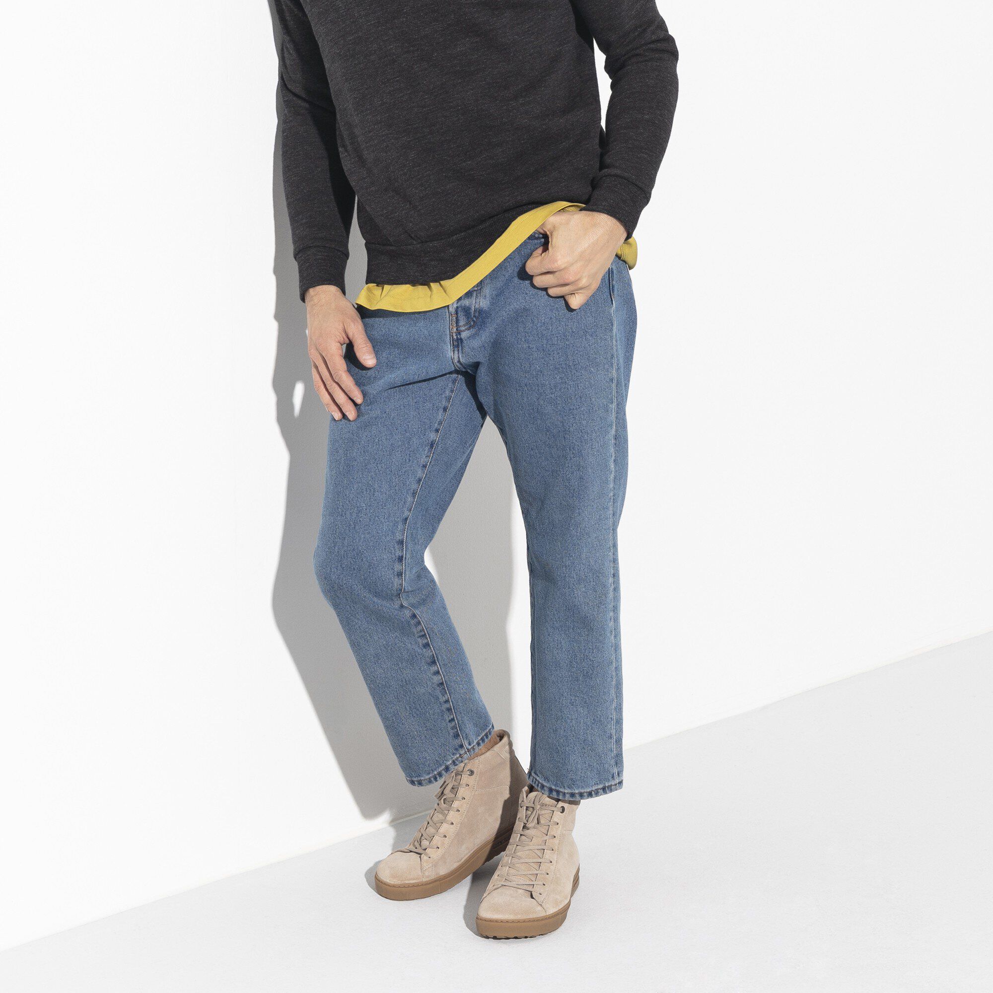 Bend Mid Suede Leather