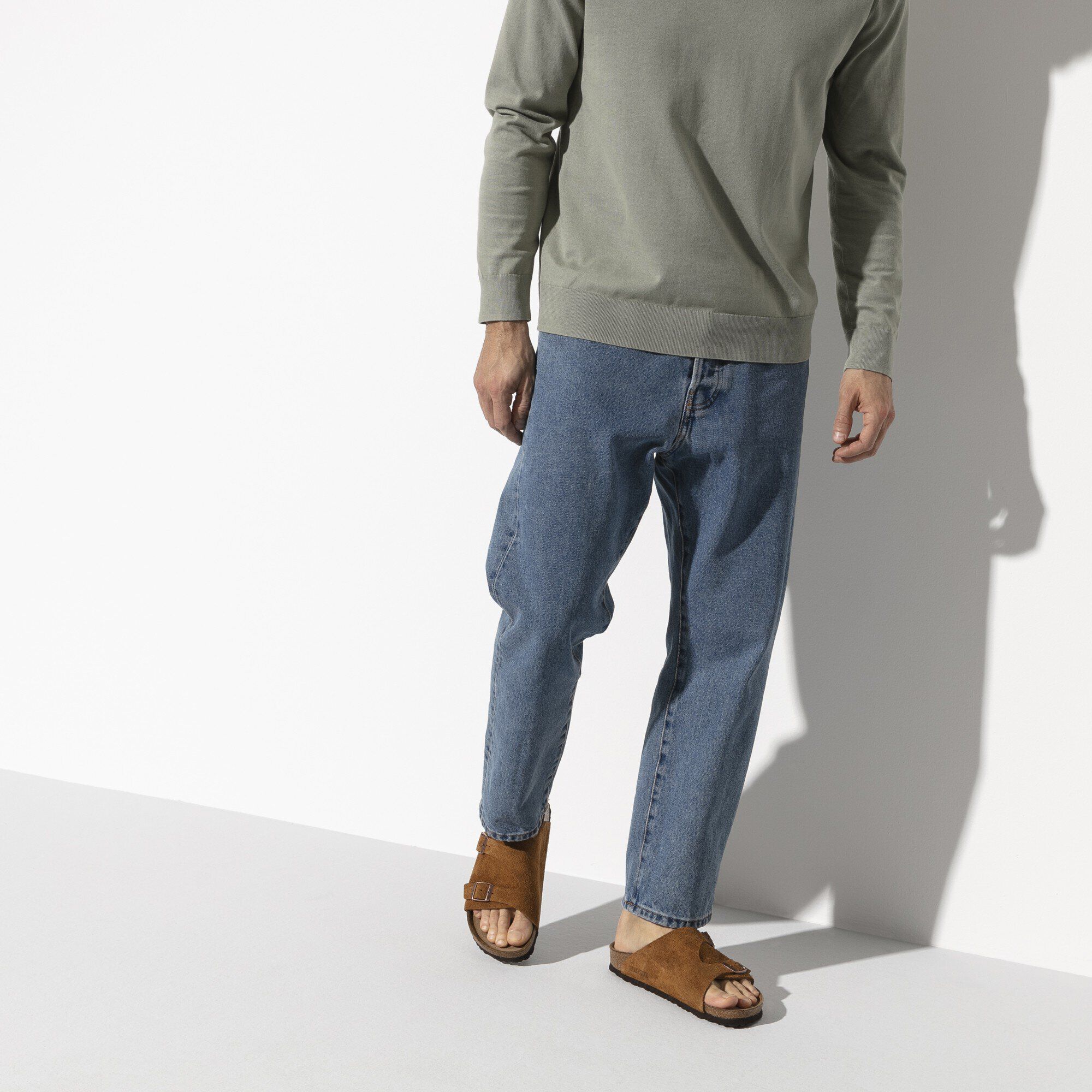 Z&uuml;rich Soft Footbed Suede Leather