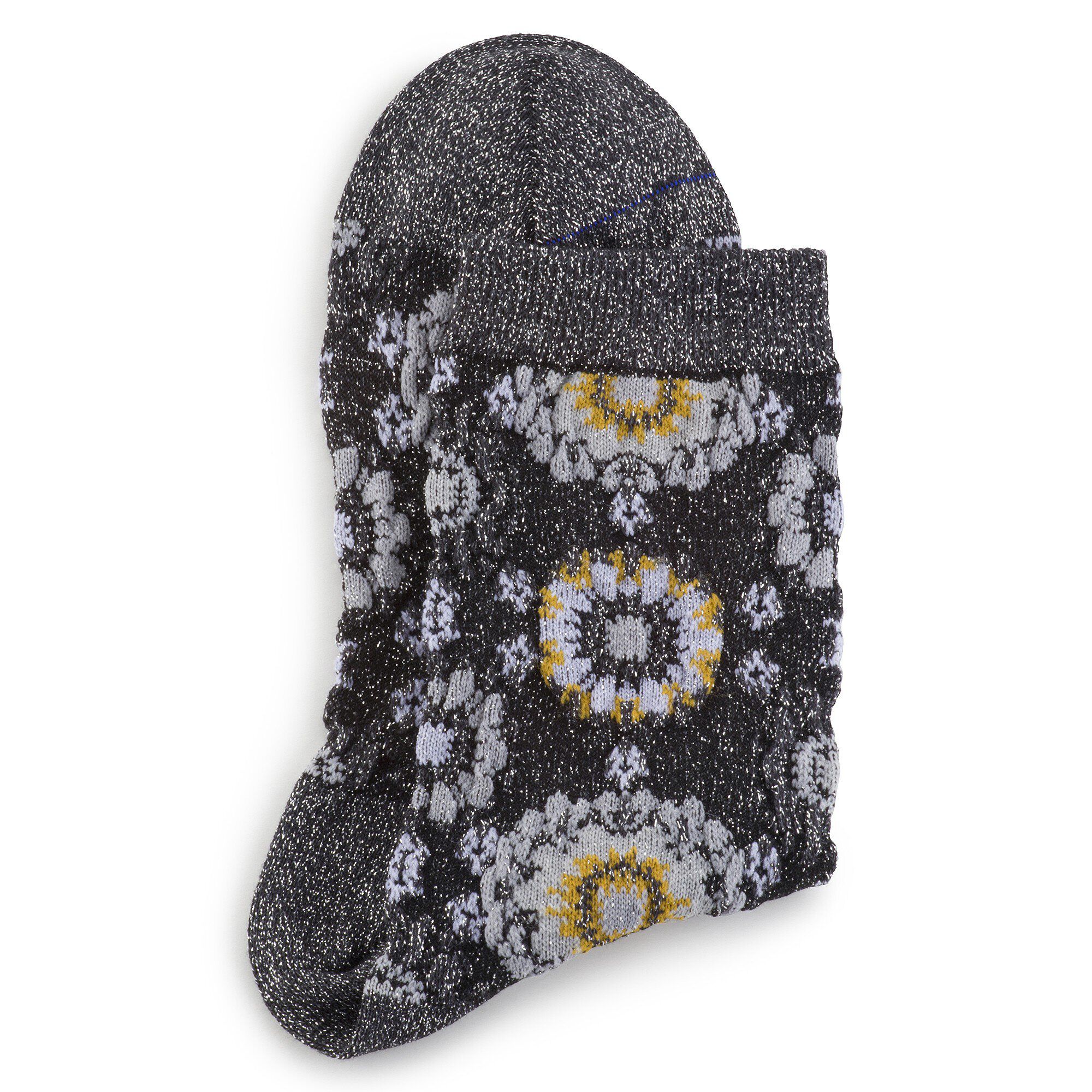 Cotton Bling Flowers Cotton/Polyamide/Lurex/Elastane - a top view