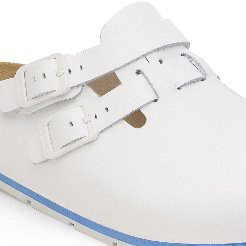 BIRKENSTOCK Kay PRO Natural Leather Coated White Easy Walk detail