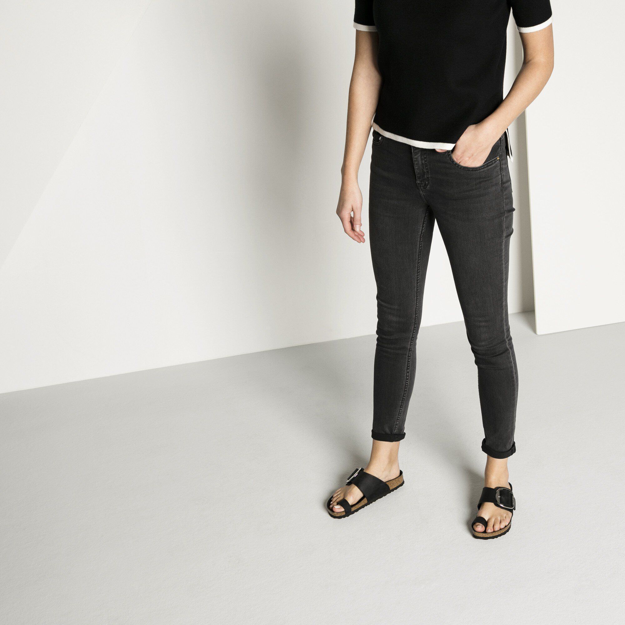 Miramar Big Buckle Oiled Leather