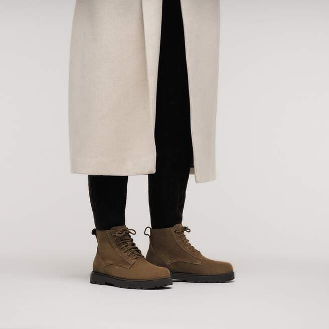 Highwood Lace Mid Women Suede Leather image numéro 7