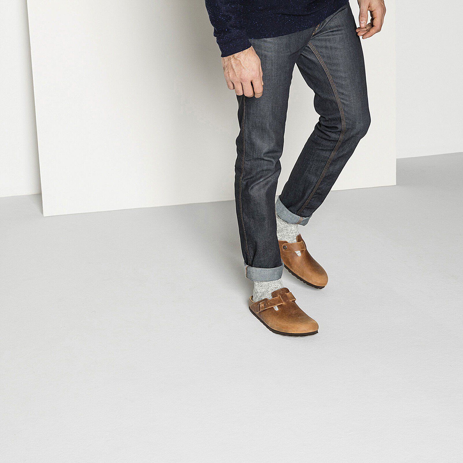 Cotton Slub Men Coton-Polyamide-&Eacute;lasthanne