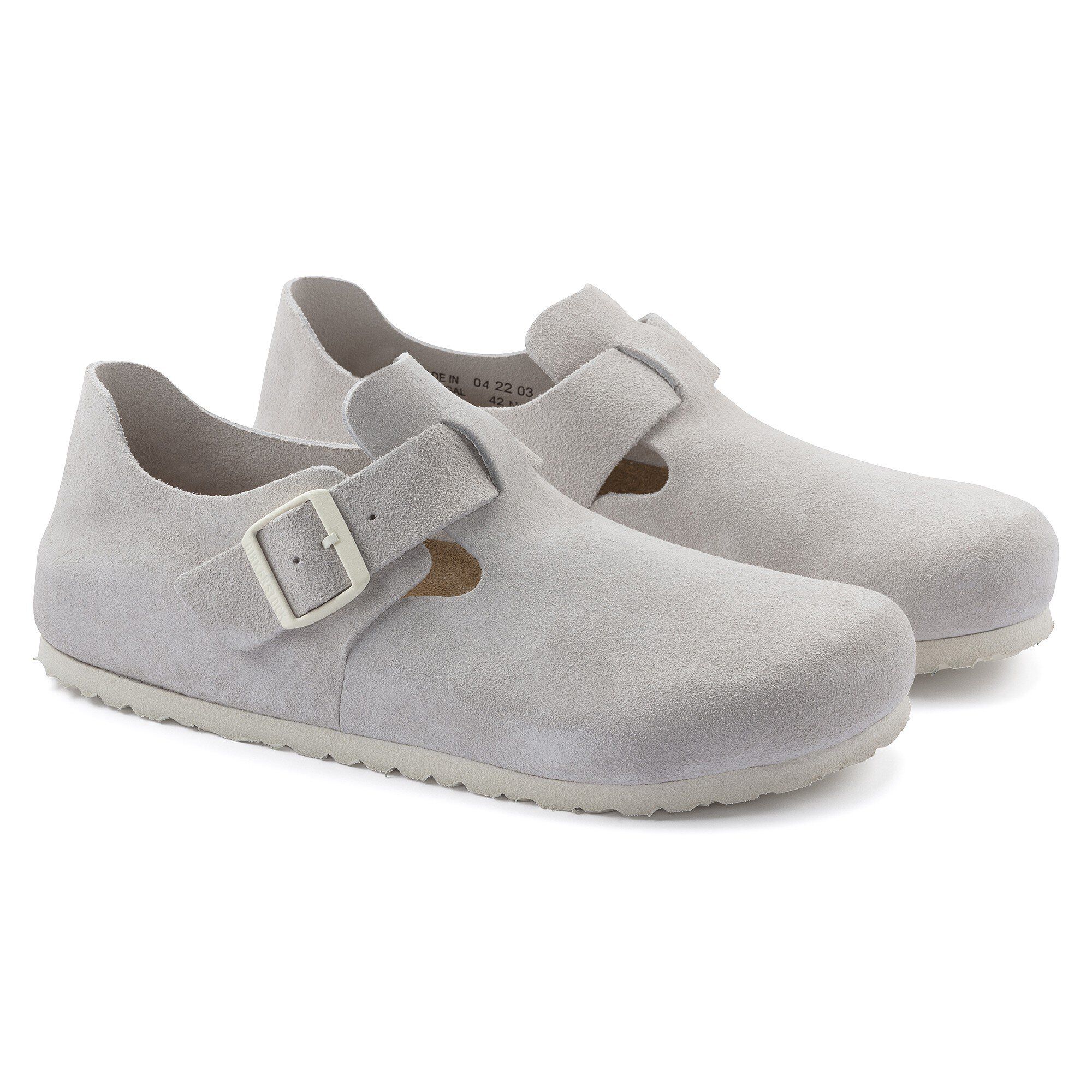 美品　BIRKENSTOCK LONDON 39 25cm London Suede Leather in Color Taupe | BIRKENSTOCK Canada