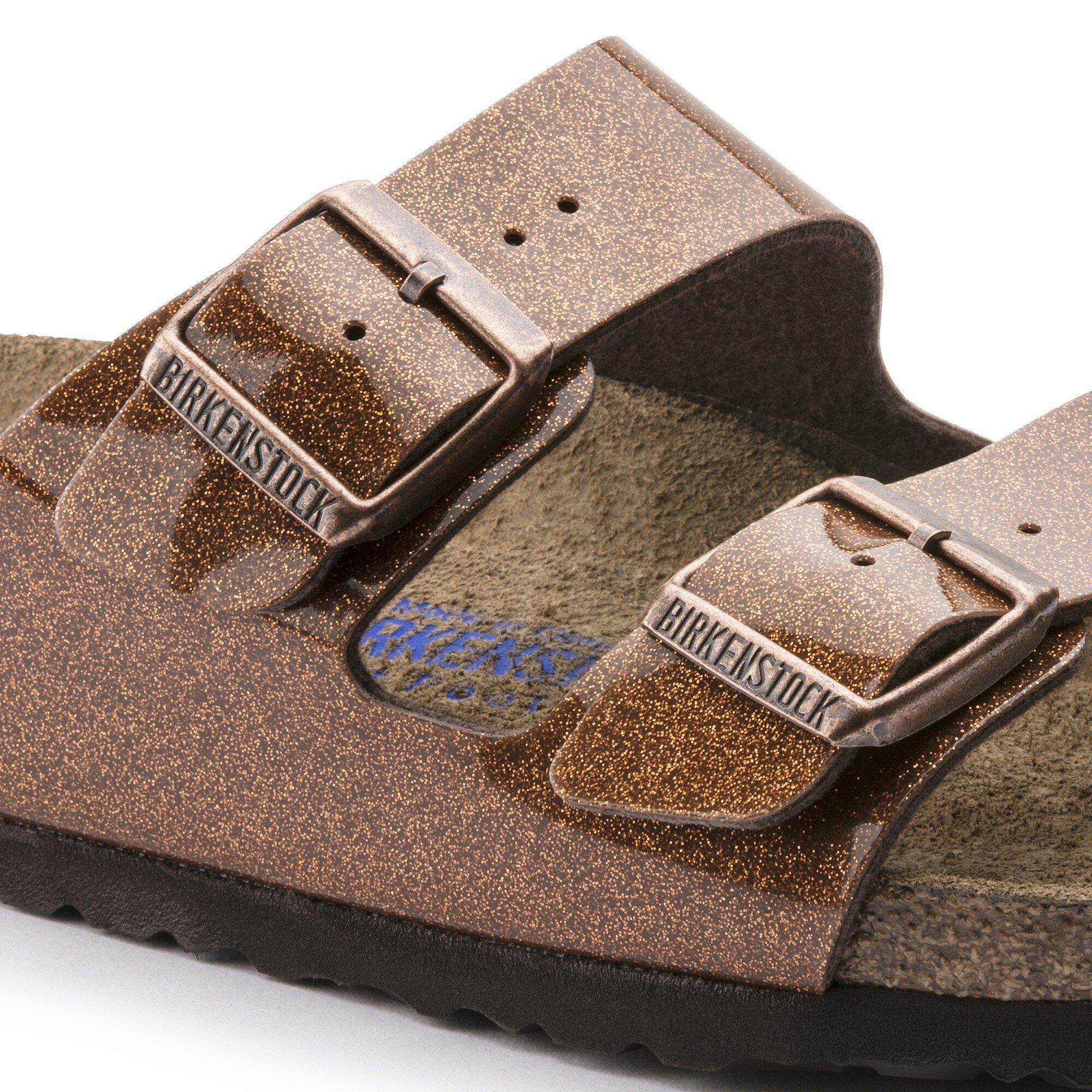 Arizona Soft Footbed Birko-Flor Close-up view showing material detail