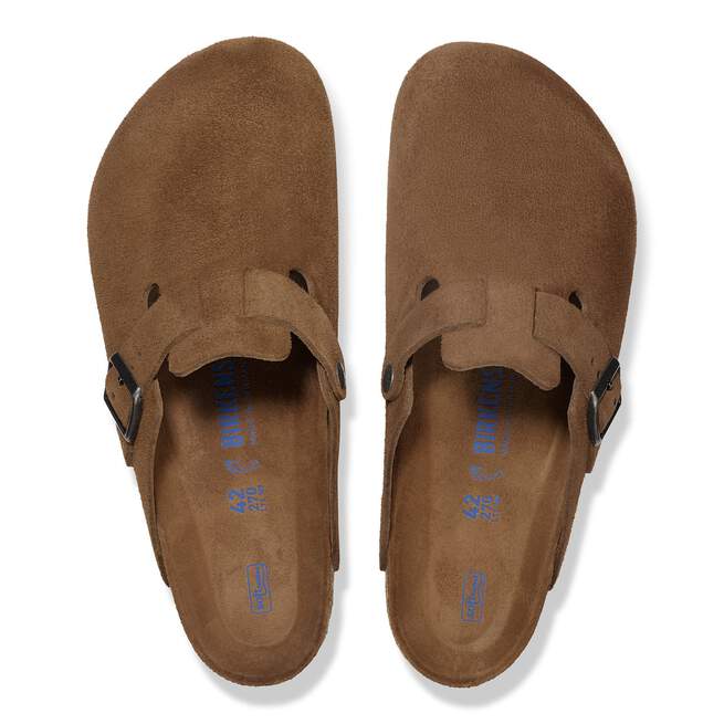 Boston Soft Footbed Suede Leather