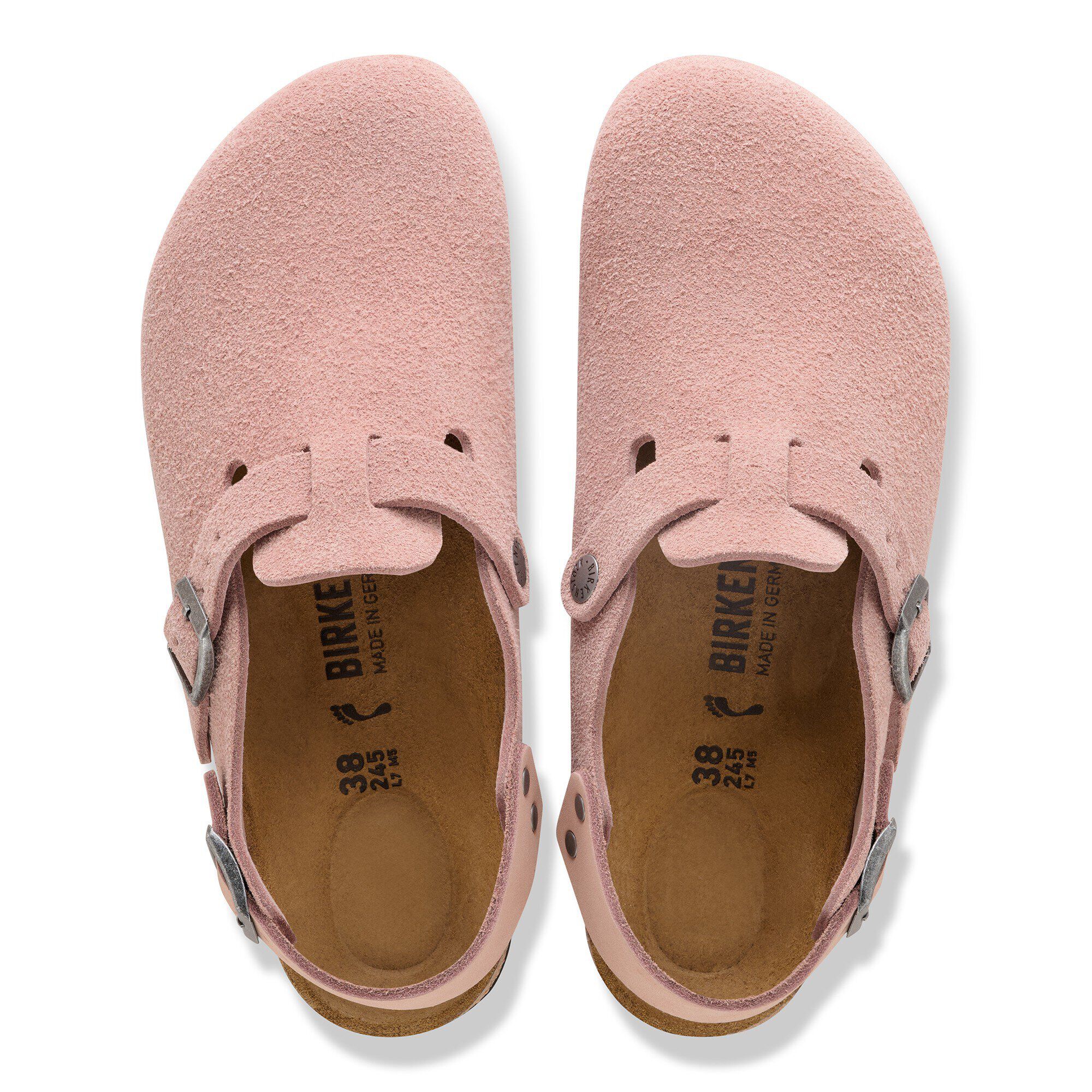 Tokio Suede Leather in Color Pink Clay | BIRKENSTOCK US