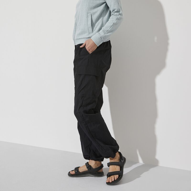 BIRKENSTOCK Kalahari Women Birko-Flor Black Trail Easy detail