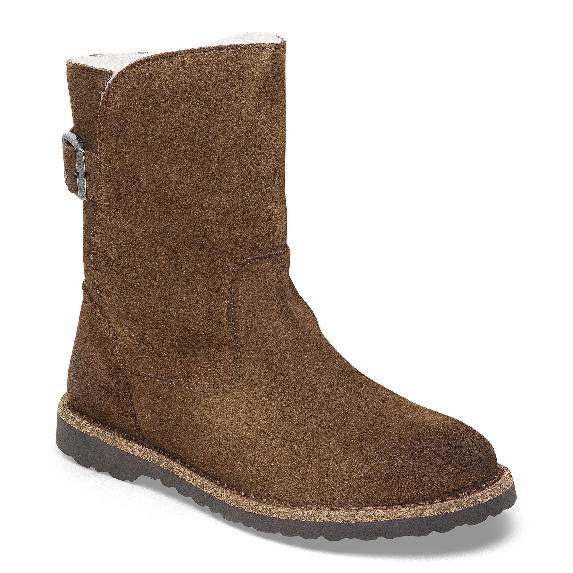 Uppsala Shearling Suede Leather