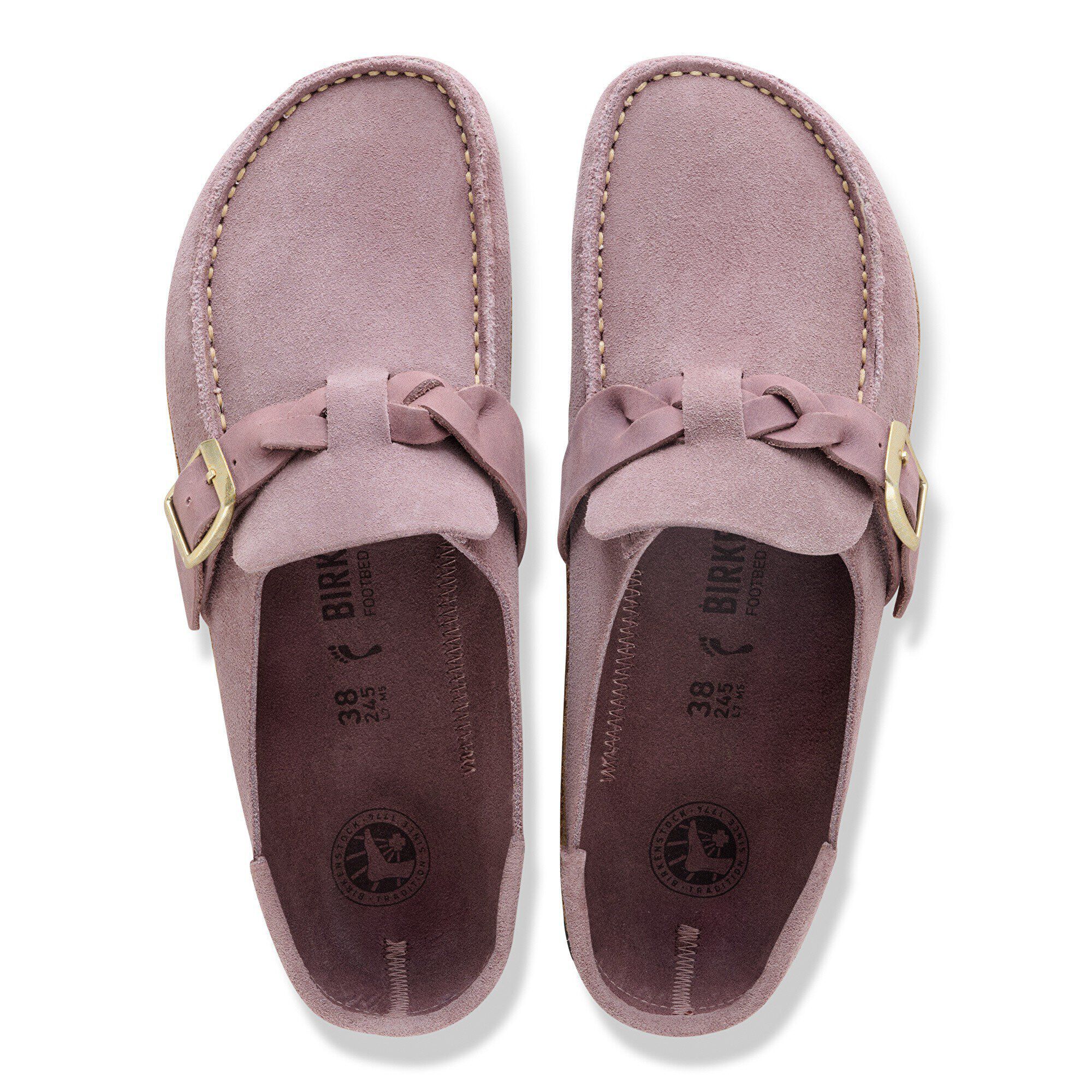 Buckley  Braided Suede Leather