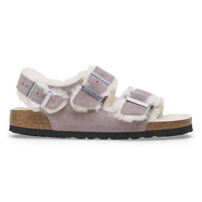 Milano Suede Shearling Suede Leather-Shearling